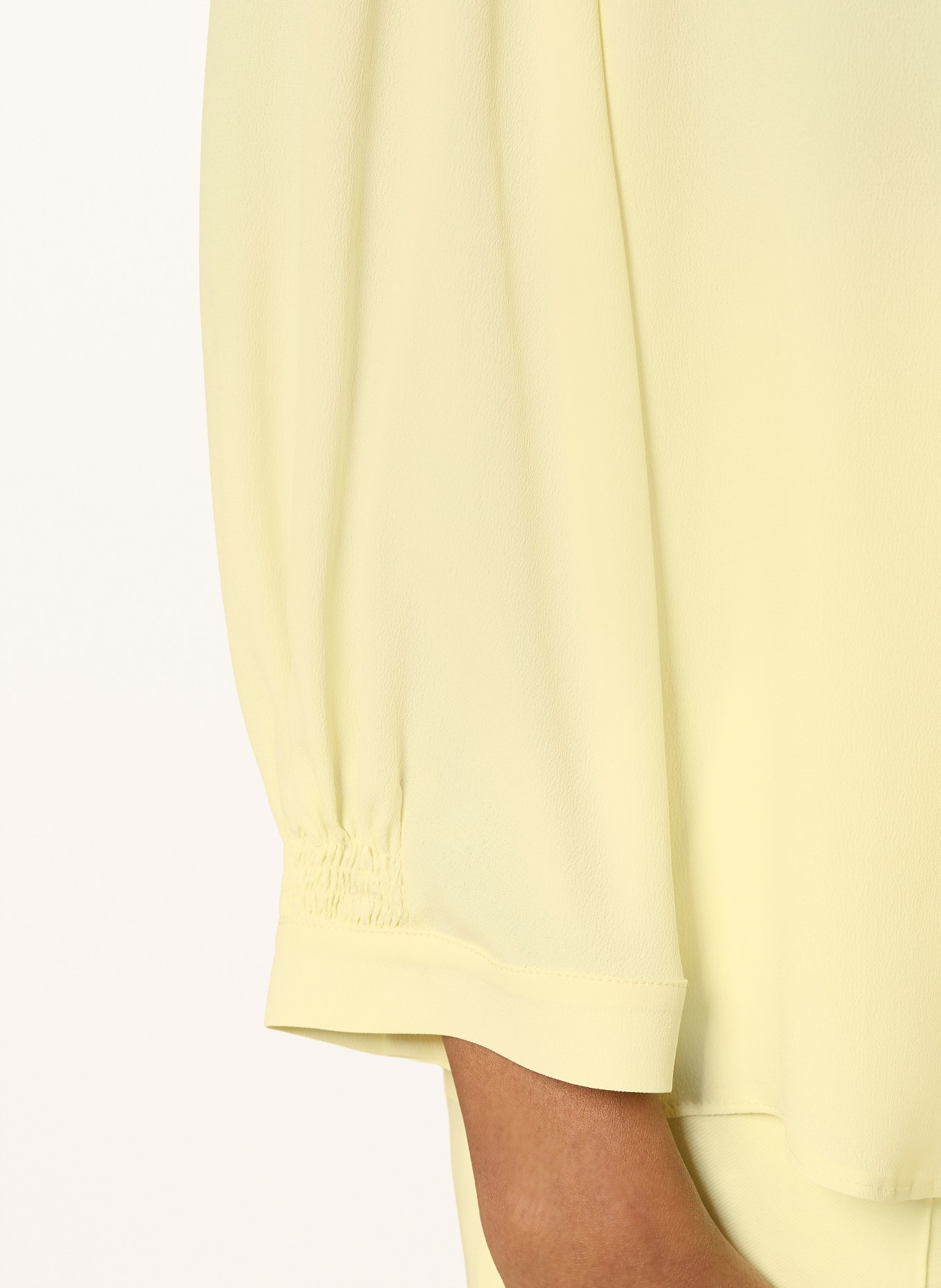 LUISA CERANO Blusenshirt mit Seide: GELB