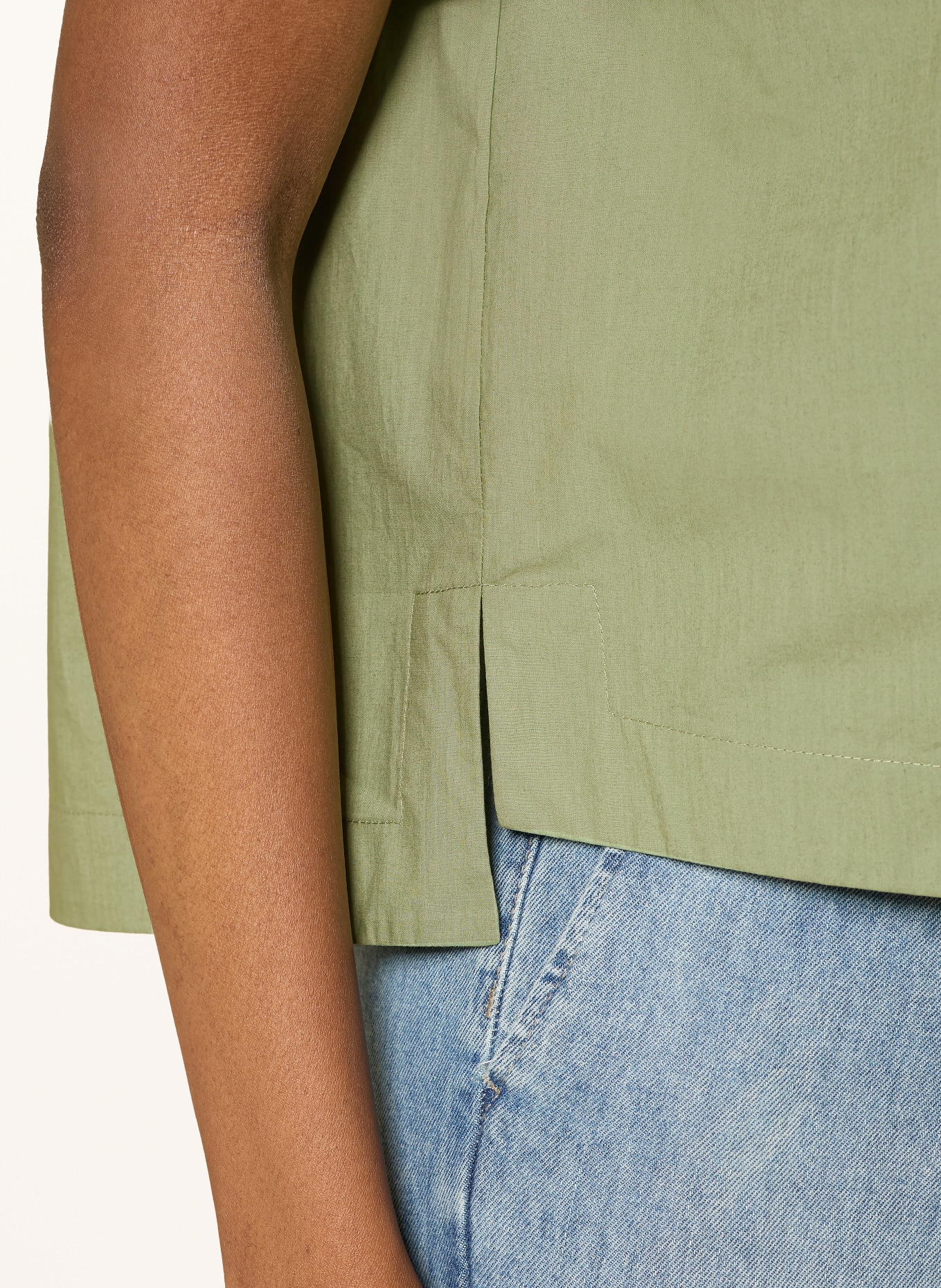 LUISA CERANO shirt blouse: GREEN