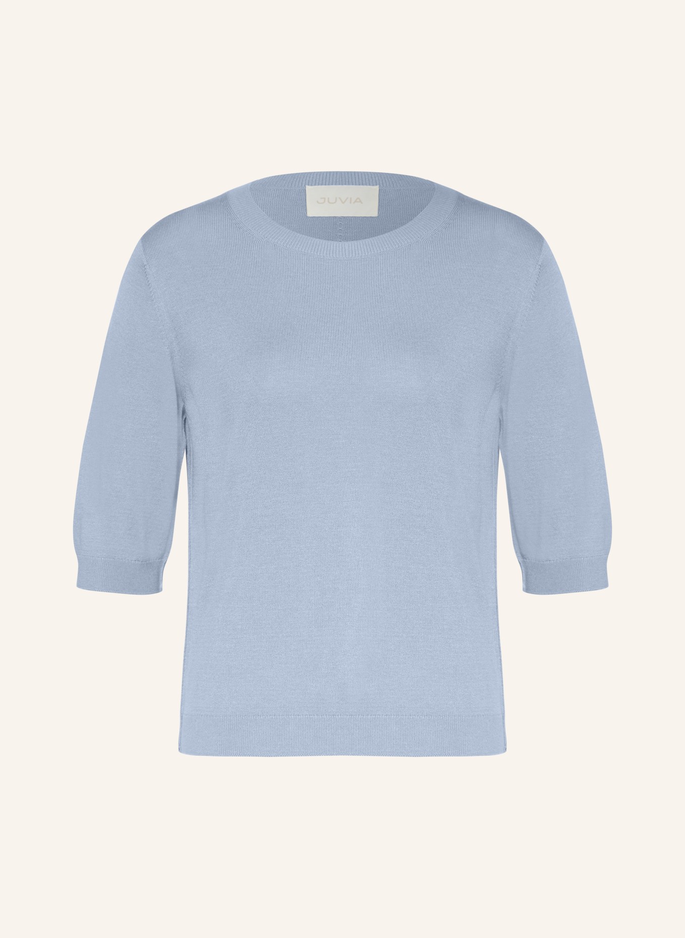 Juvia Pletené tričko RODINA: TMAVĚ MODRÁ