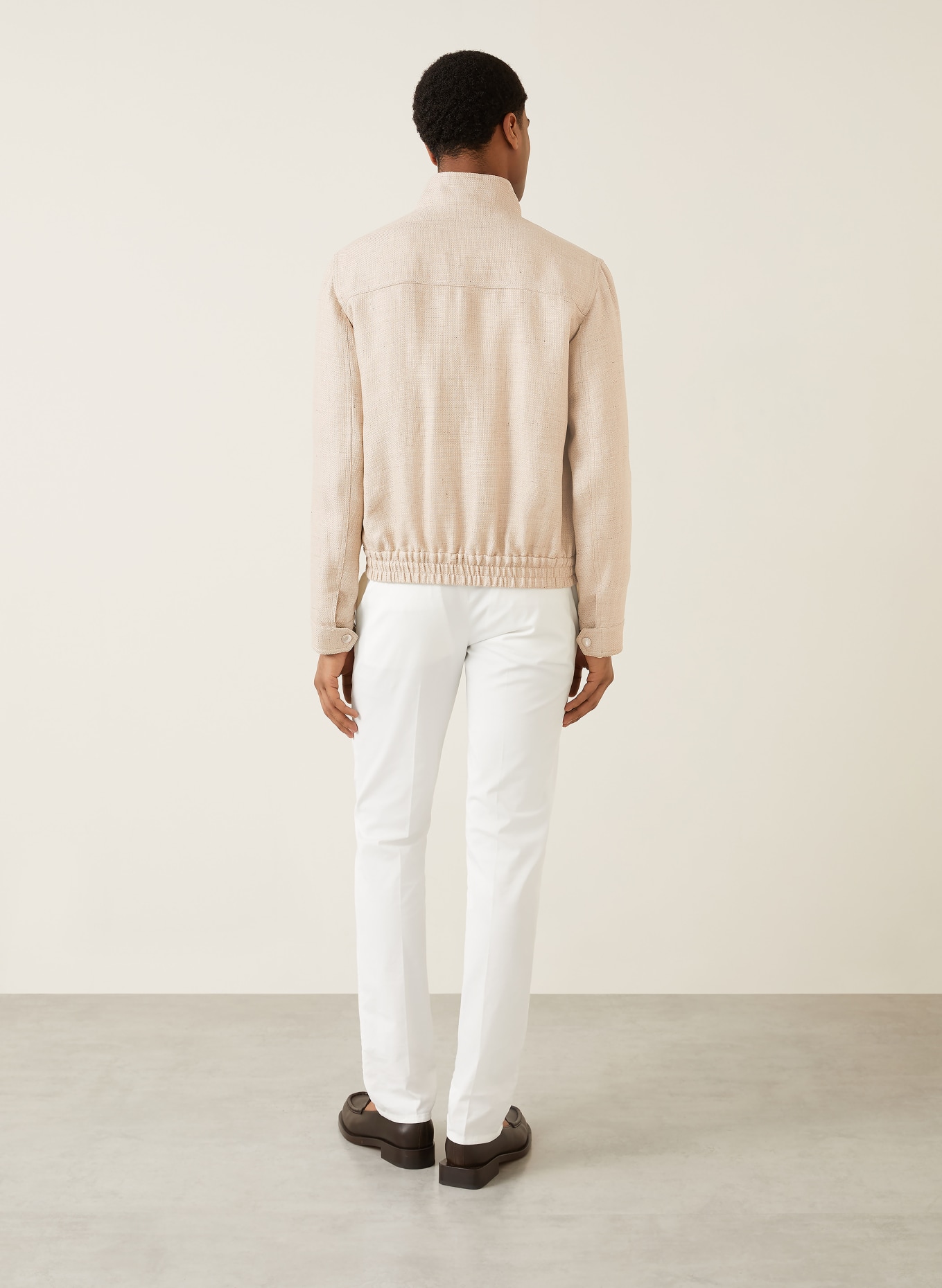 BRUNELLO CUCINELLI Blouson: ECRU