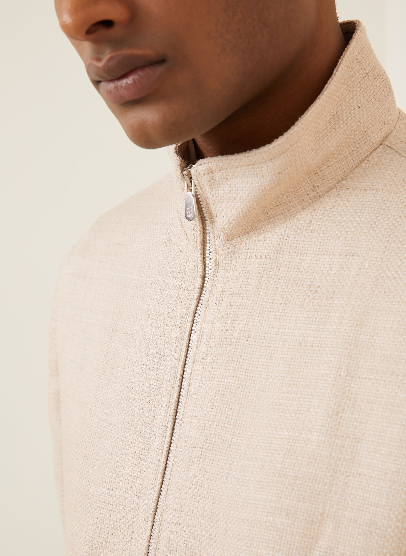 BRUNELLO CUCINELLI Blouson: ECRU