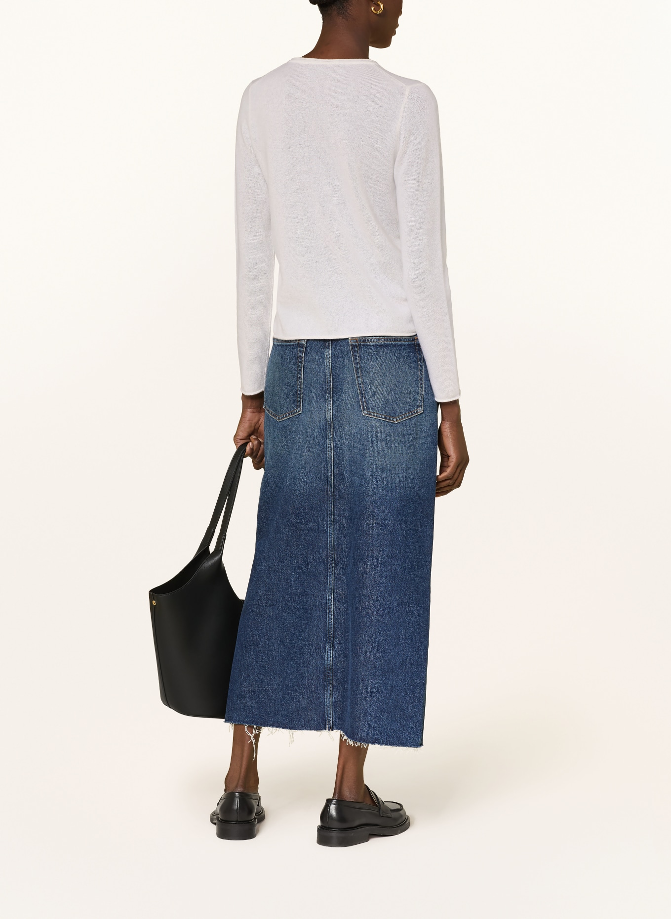 FTC CASHMERE Cashmere-Pullover: ECRU