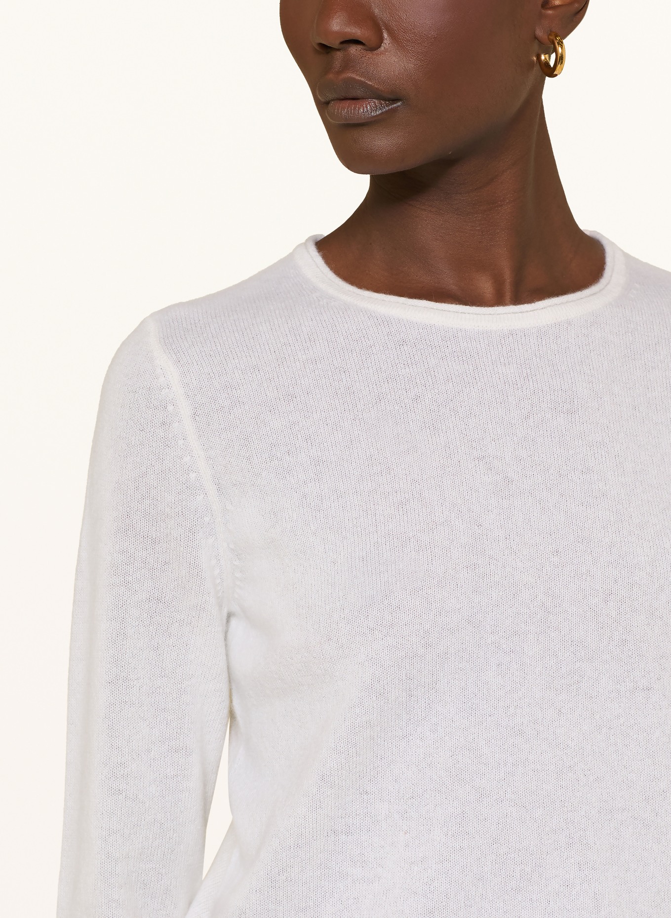 FTC CASHMERE Cashmere-Pullover: ECRU