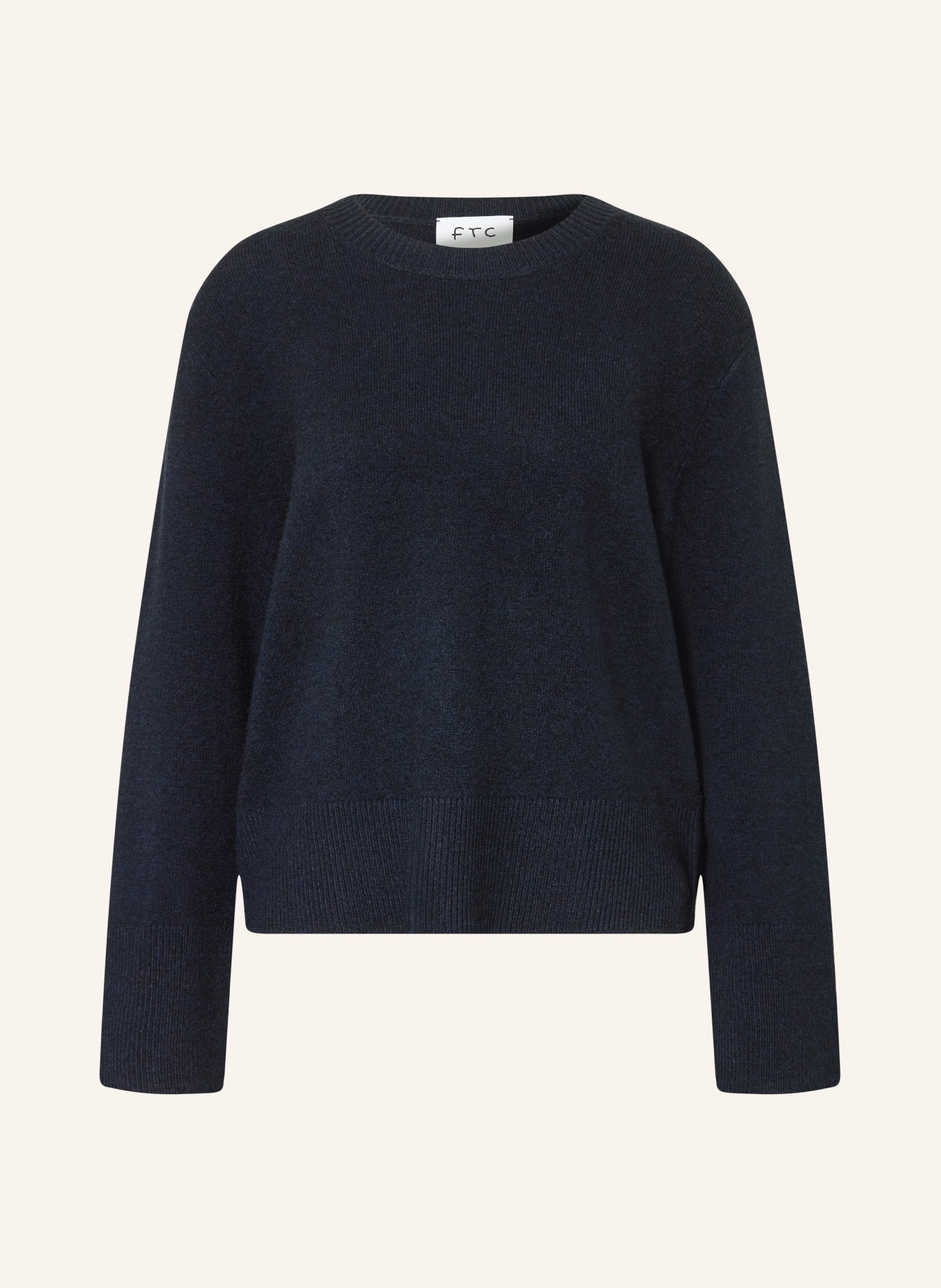 FTC CASHMERE Sweter z kaszmiru: GRANATOWY