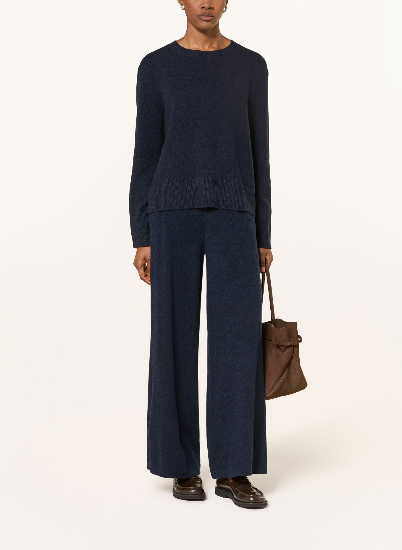 FTC CASHMERE Sweter z kaszmiru: GRANATOWY