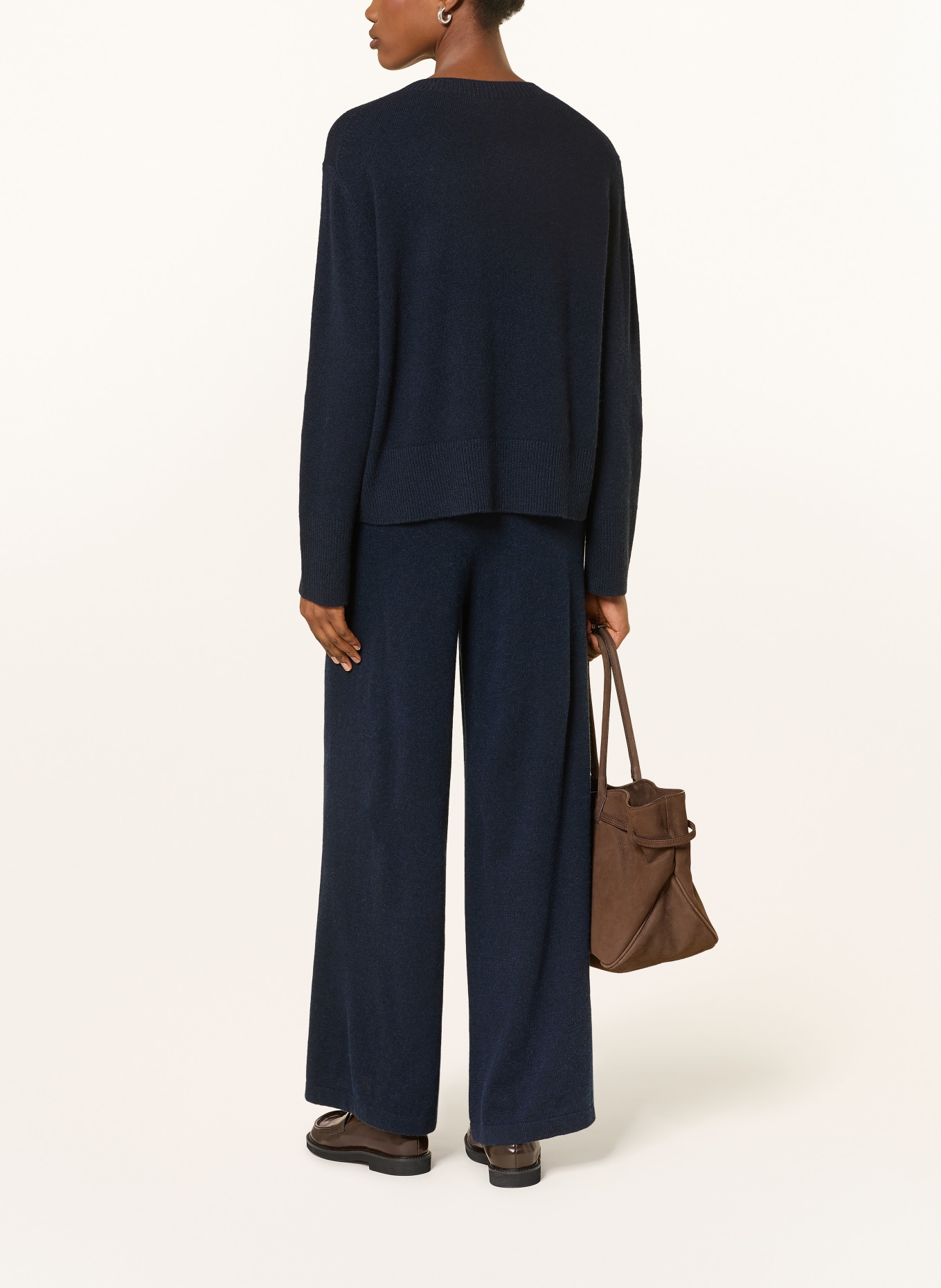 FTC CASHMERE Sweter z kaszmiru: GRANATOWY