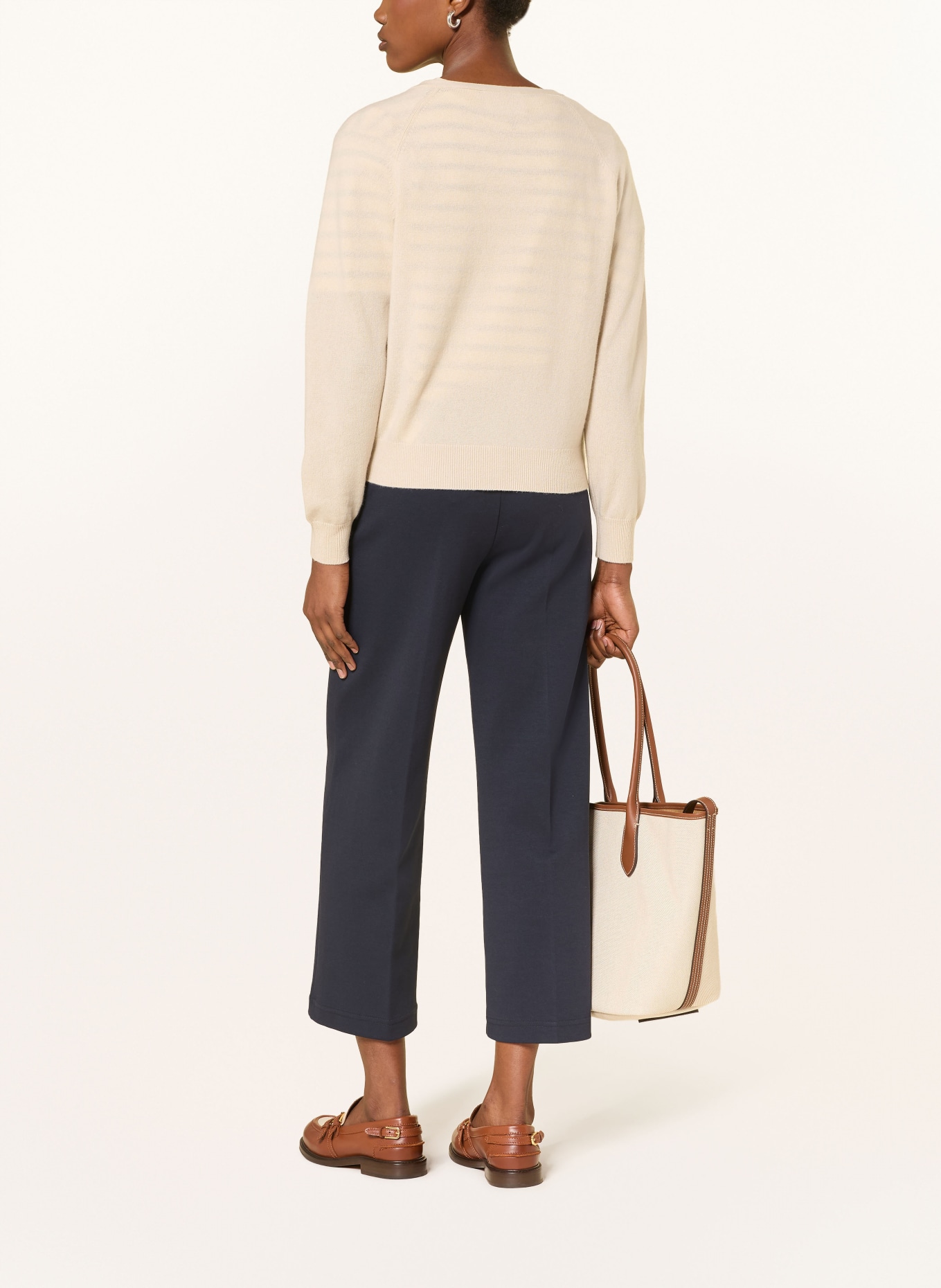 FTC CASHMERE Sweter z kaszmiru: BEŻOWY