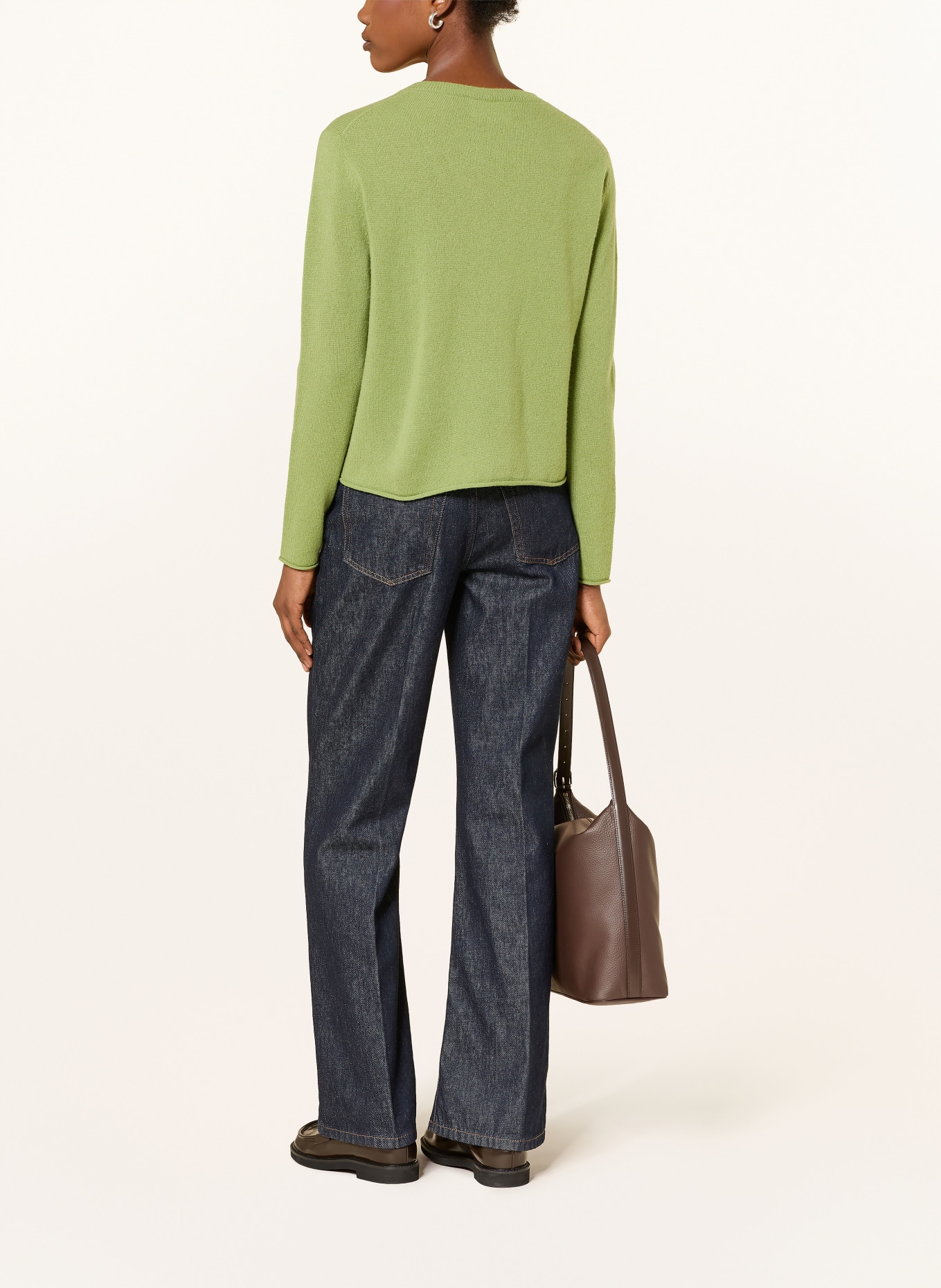 FTC CASHMERE Sweter z kaszmiru: ZIELONY