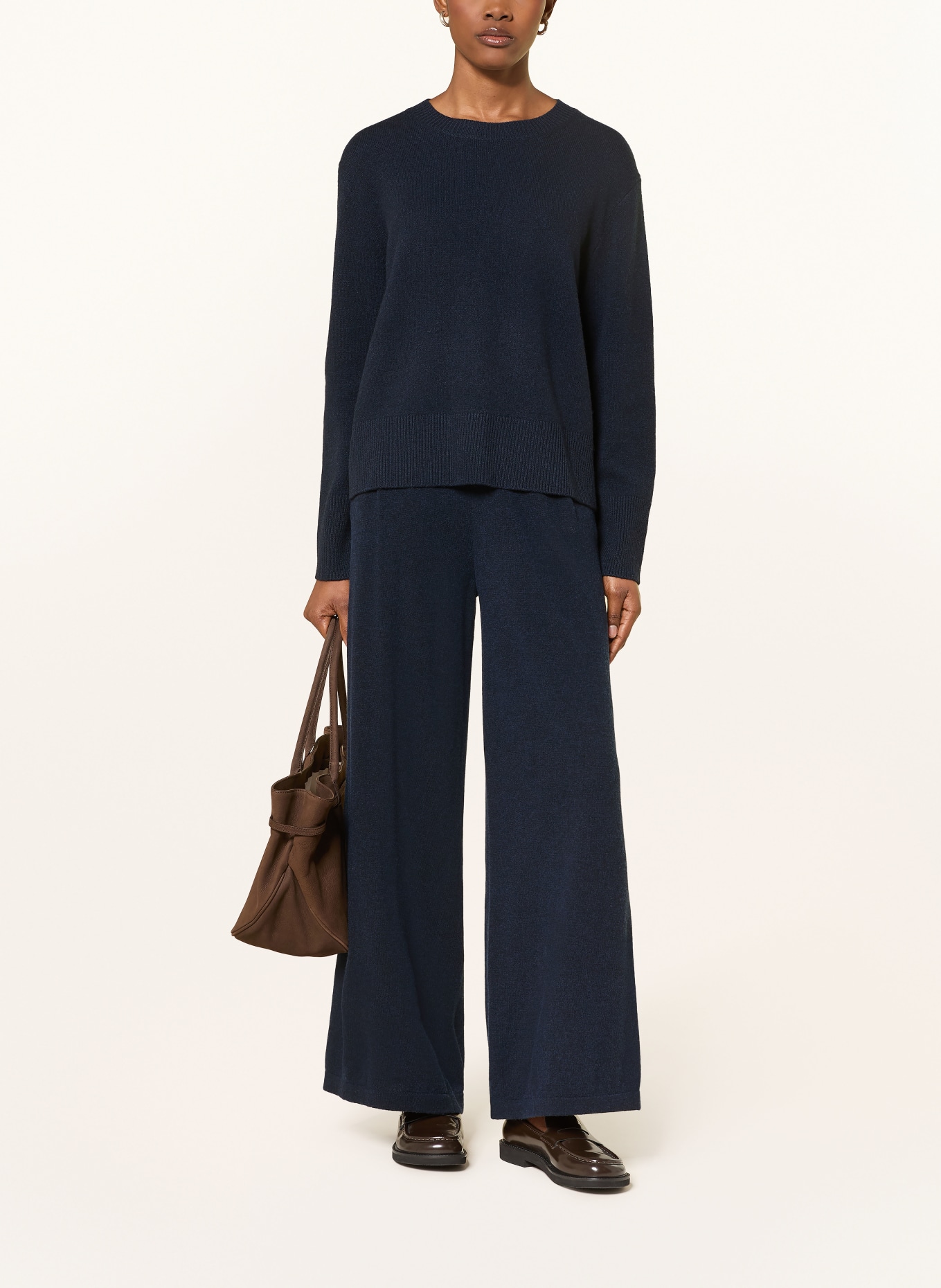 FTC CASHMERE kalhoty Marlene: TMAVĚ MODRÁ