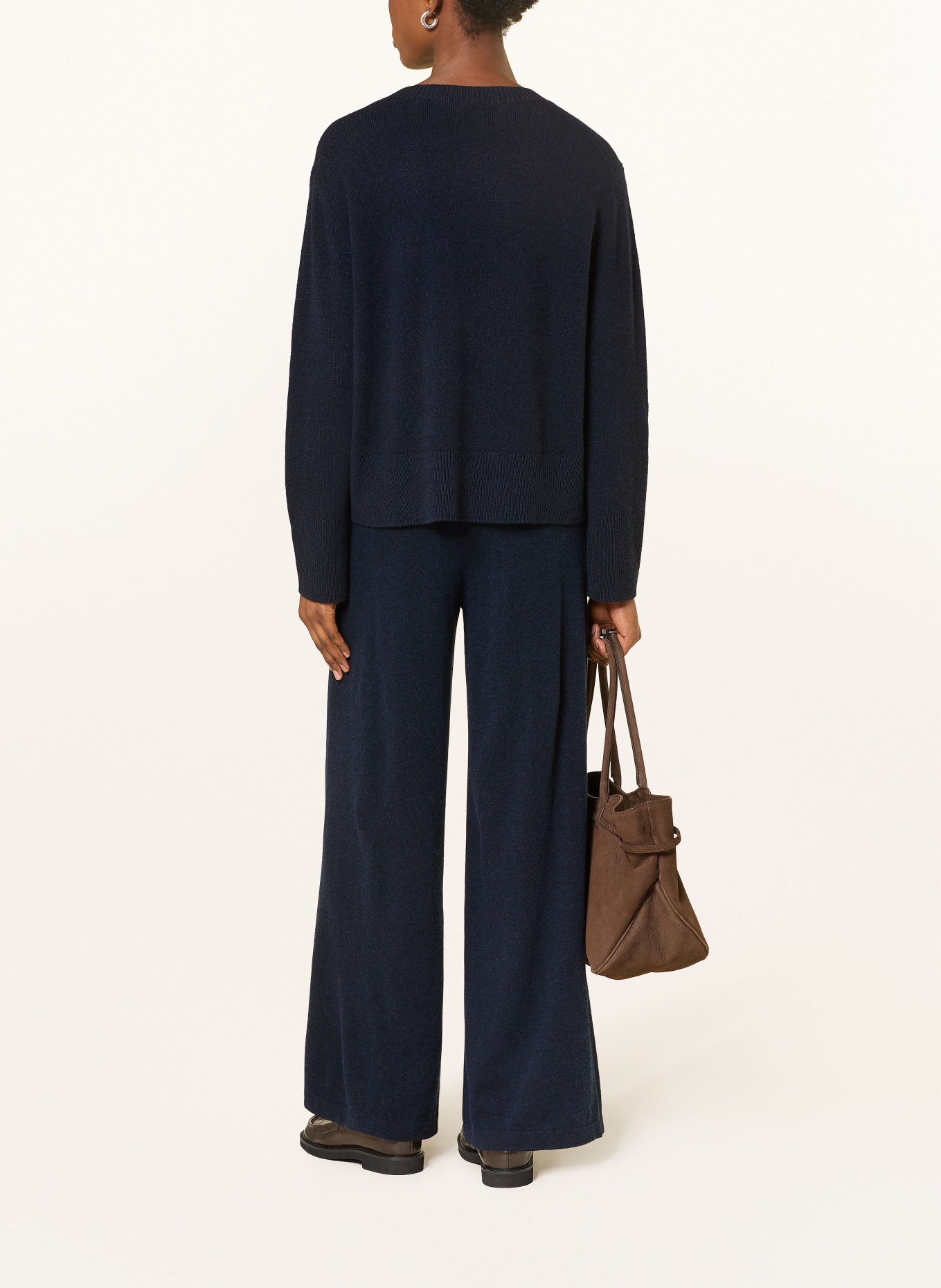 FTC CASHMERE kalhoty Marlene: TMAVĚ MODRÁ