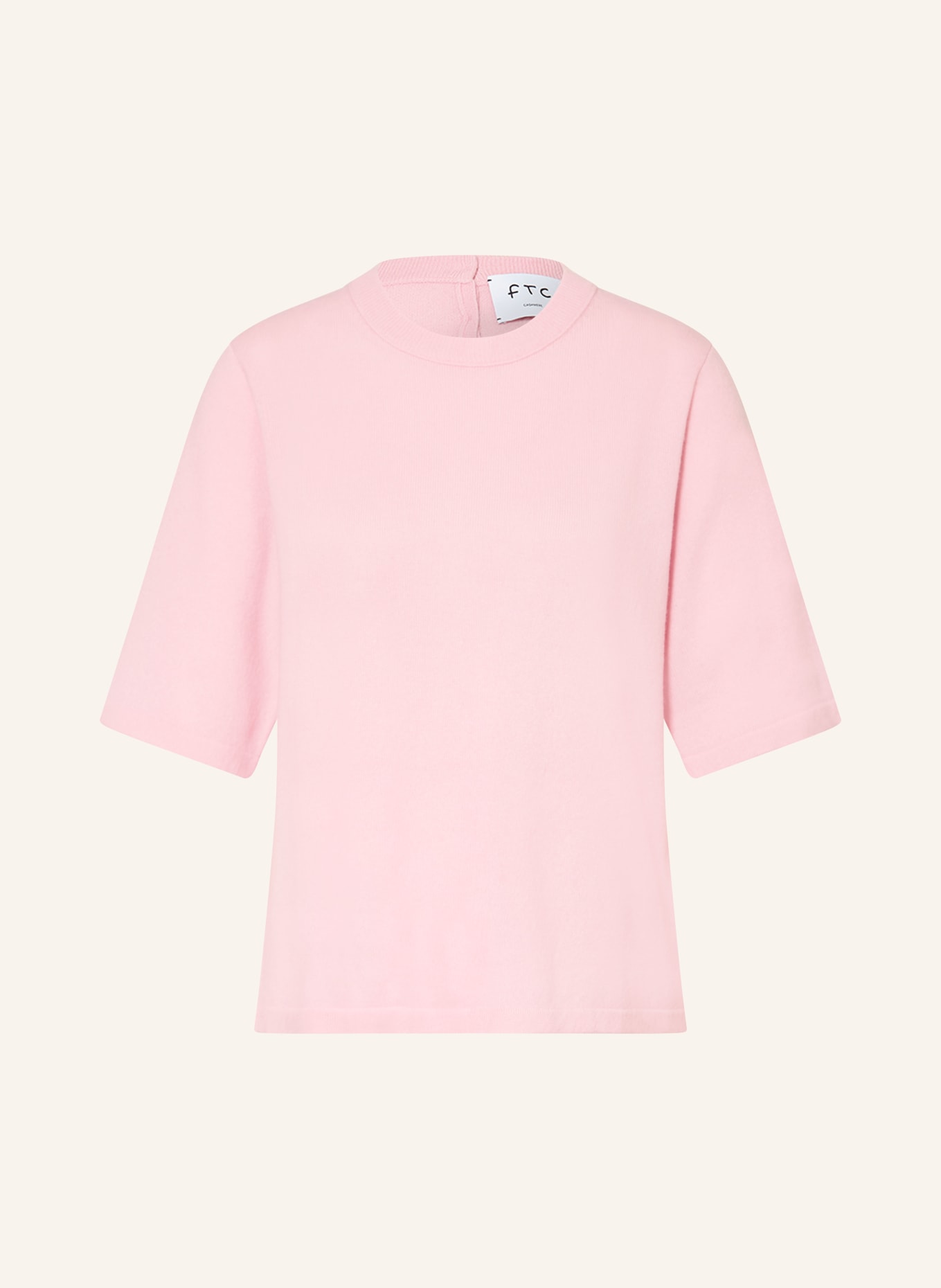 FTC CASHMERE Strickshirt aus Cashmere: ROSA
