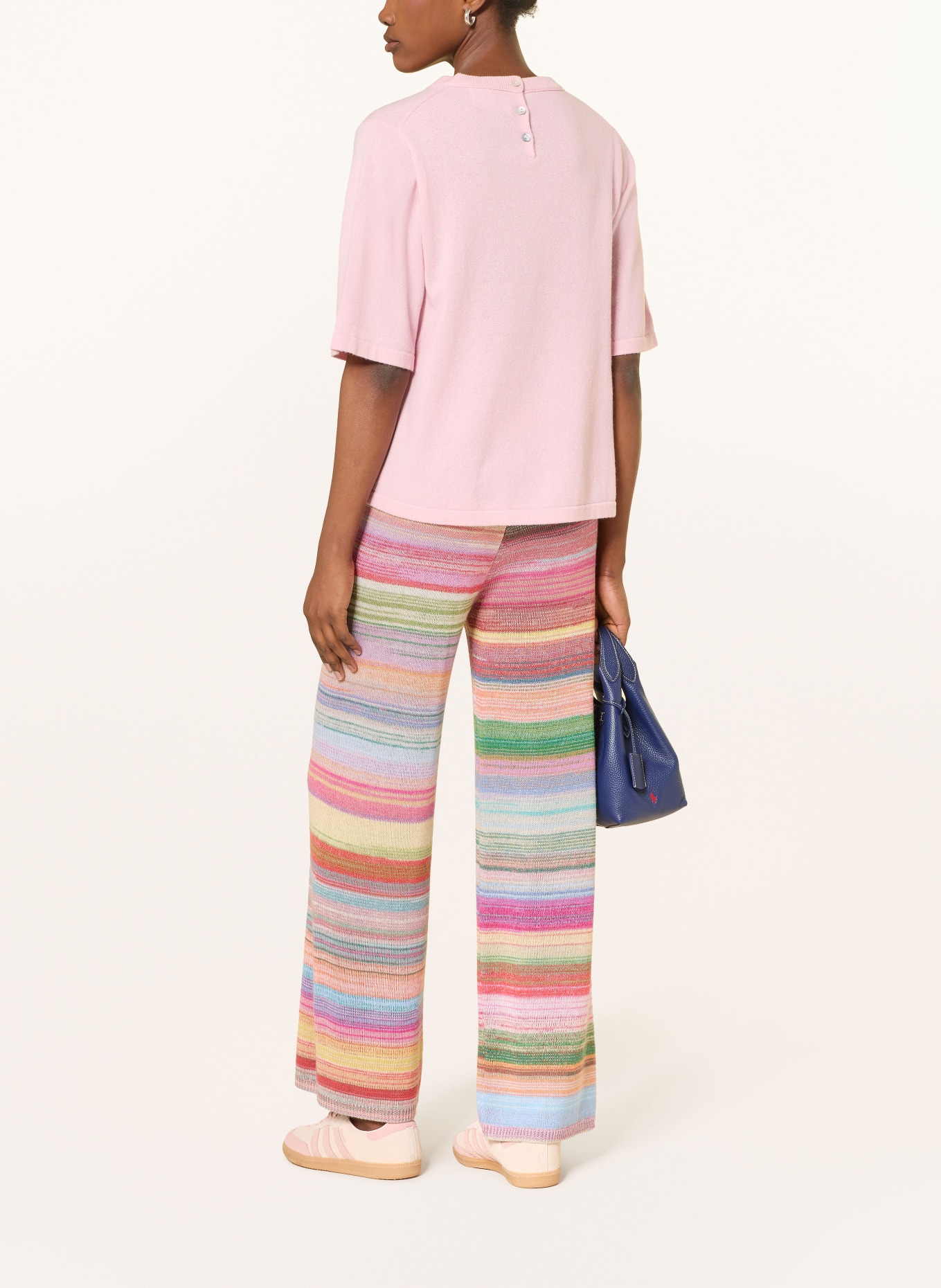 FTC CASHMERE Strickshirt aus Cashmere: ROSA