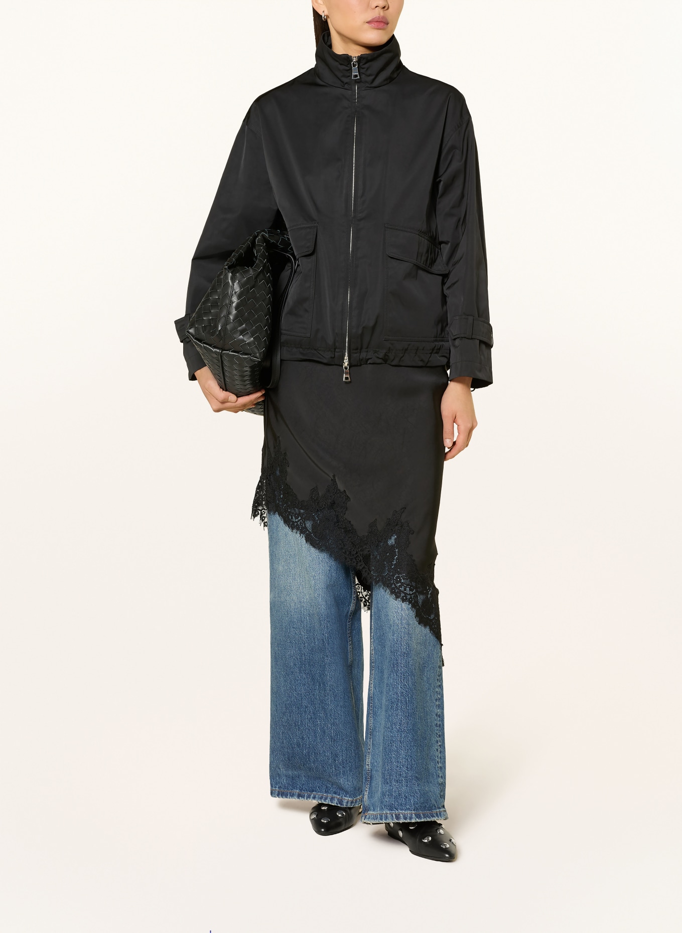 BLONDE No.8 Jacke BRITT: SCHWARZ