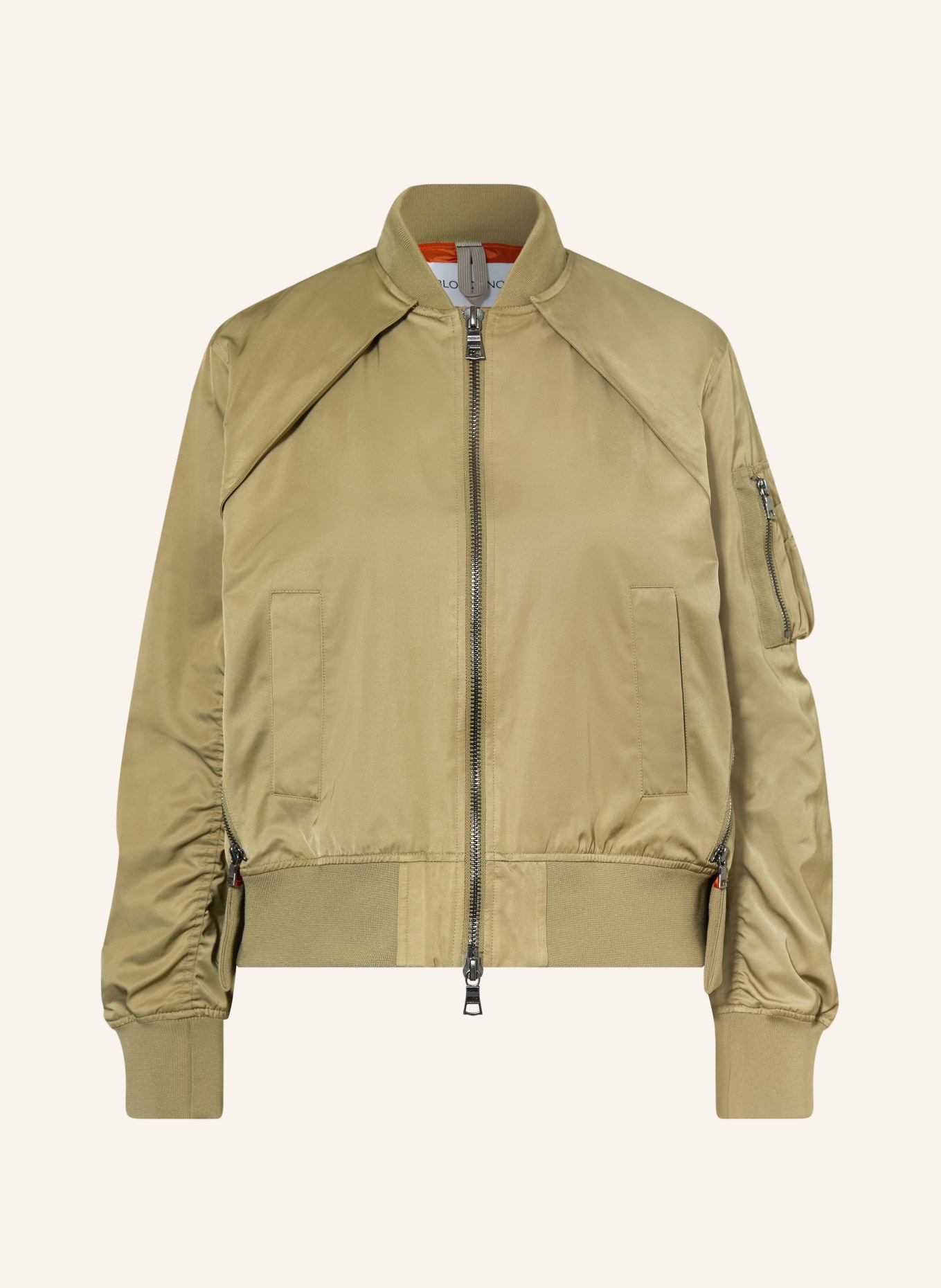 BLONDE No.8 Kurtka BRUNA z odpinanymi rękawami: KHAKI