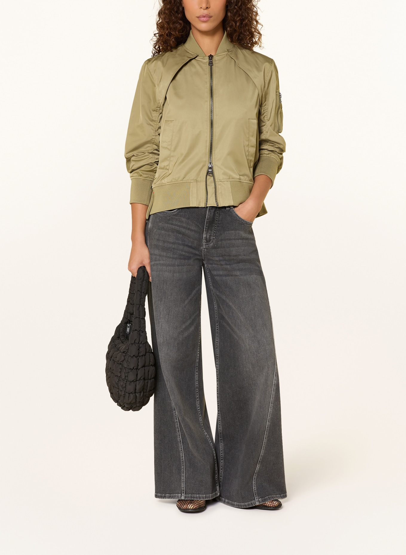 BLONDE No.8 Kurtka BRUNA z odpinanymi rękawami: KHAKI