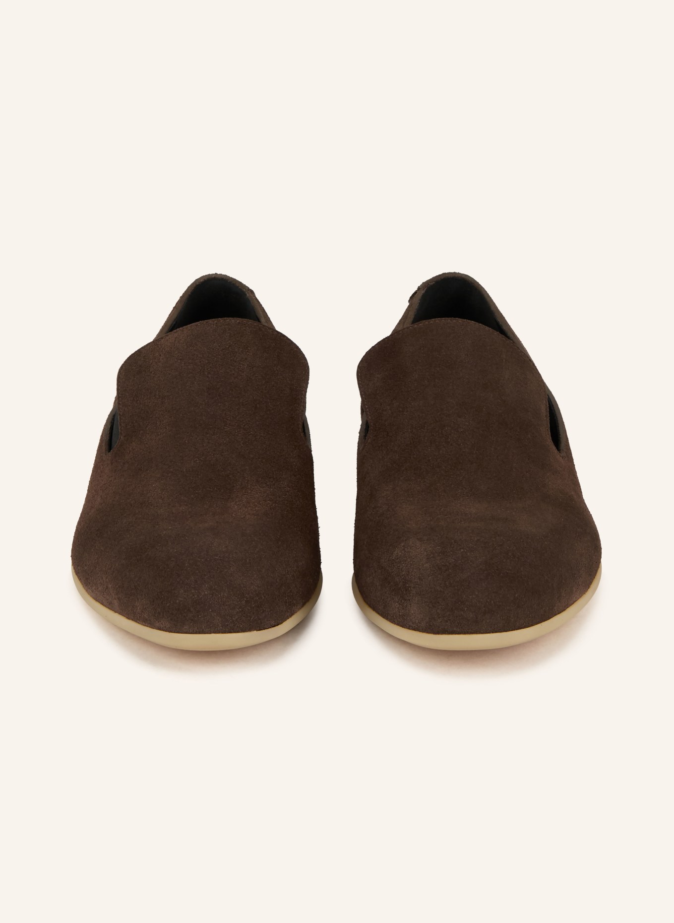 JIL SANDER loafer: DARK BROWN