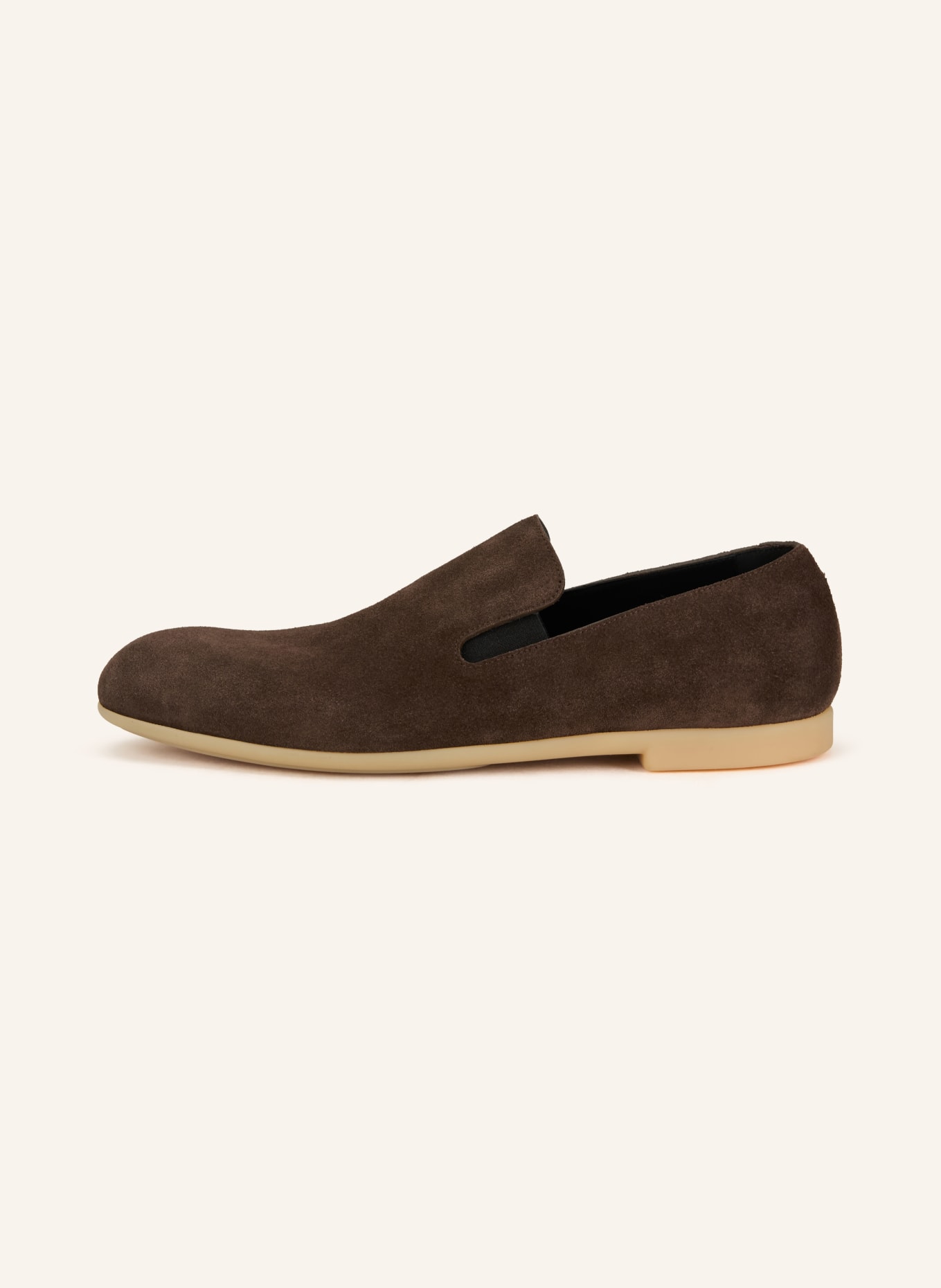 JIL SANDER loafer: DARK BROWN