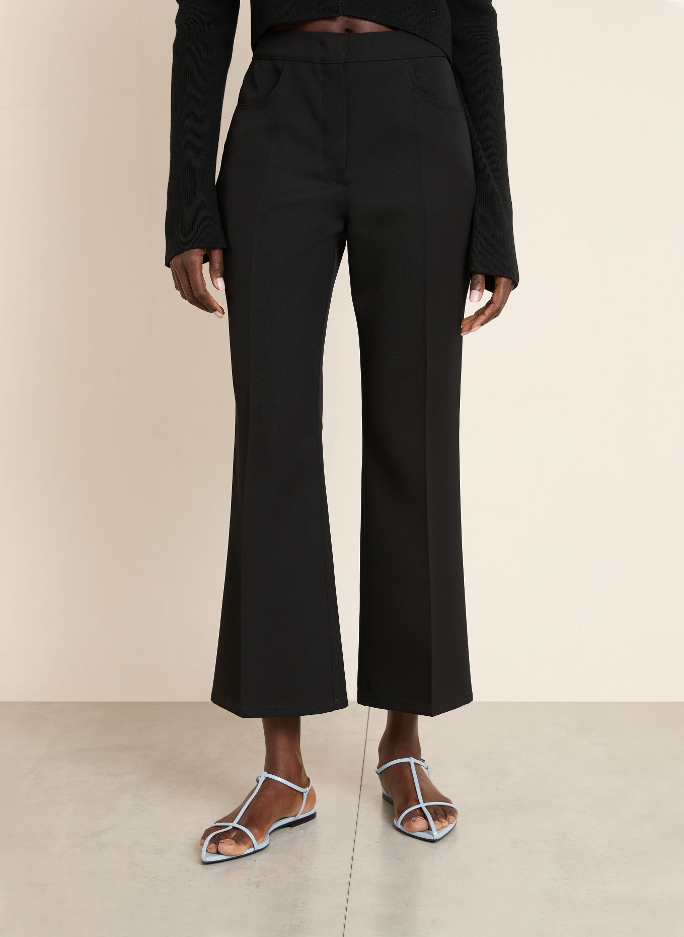 JIL SANDER Culotte: SCHWARZ
