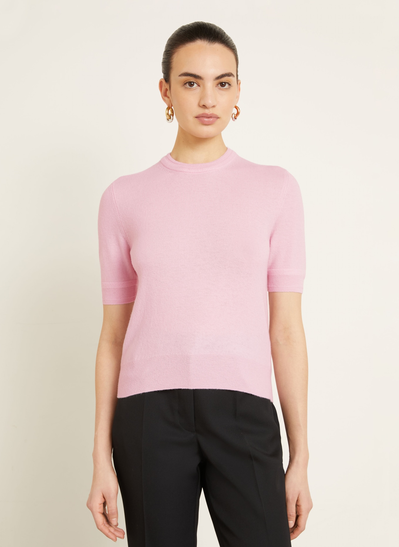 JIL SANDER Strickshirt: HELLROSA