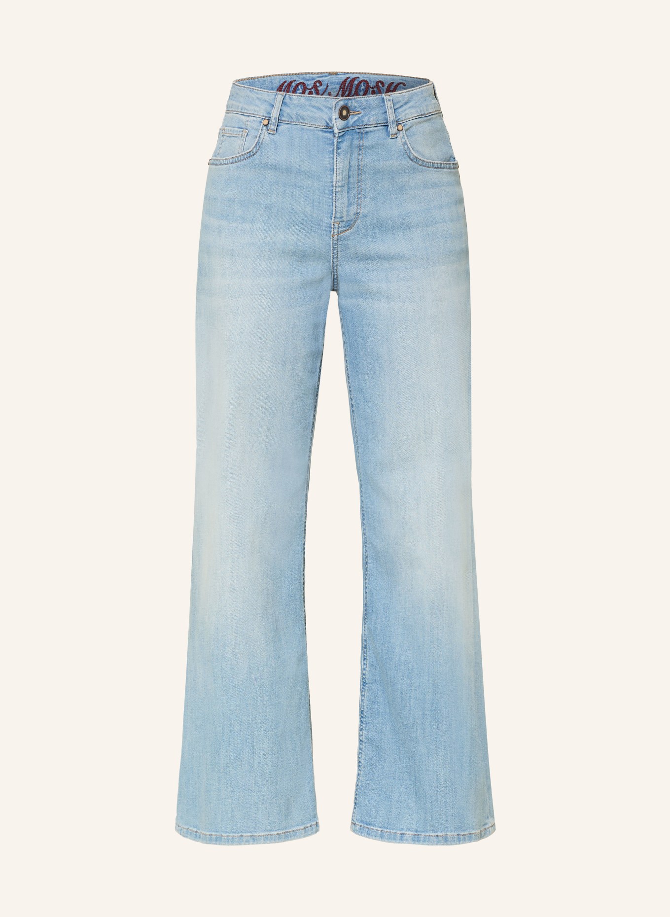 MOS MOSH Wide Leg Jeans MMDARA SALUTE: 401 BLUE