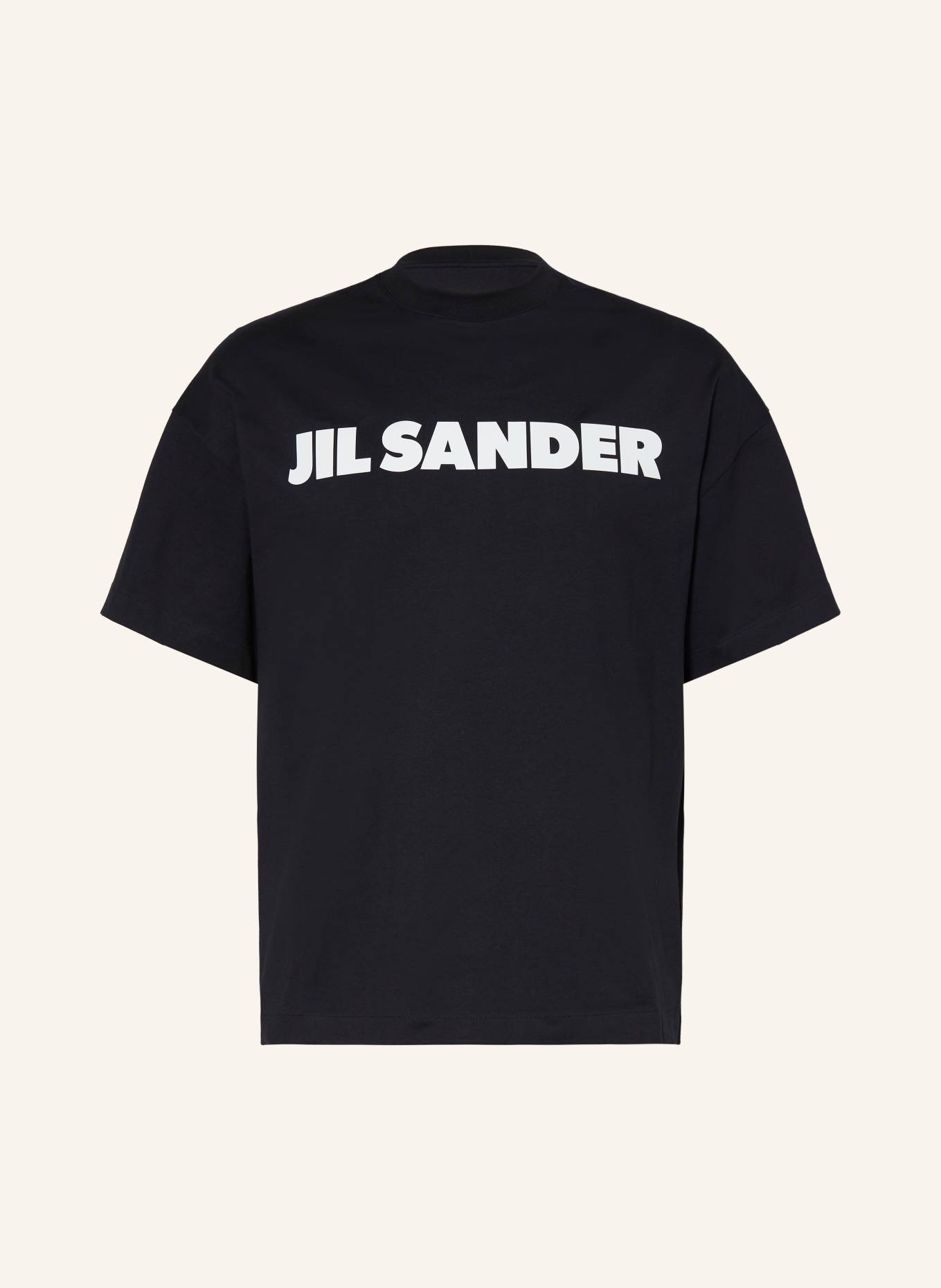 JIL SANDER T-Shirt: SCHWARZ / WEISS
