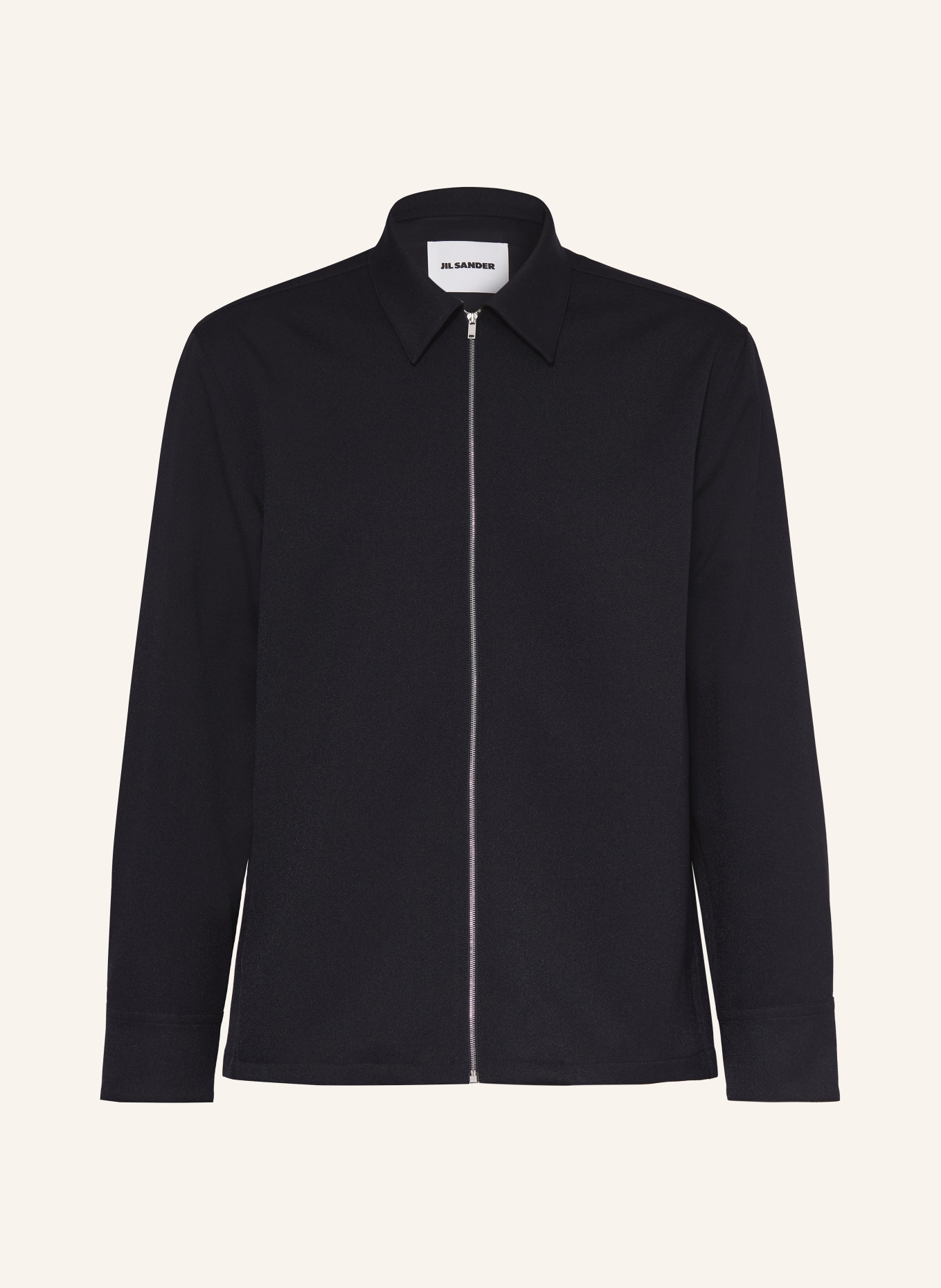 JIL SANDER Overjacket: DUNKELBLAU