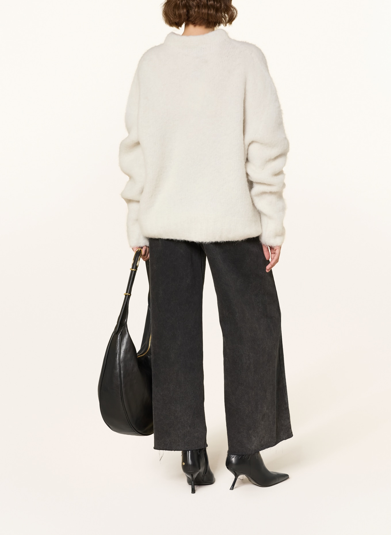 black palms Alpakový svetr MOMO: REŽNÁ