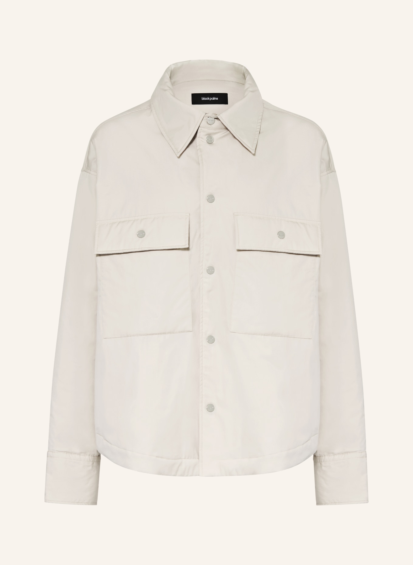 black palms Overjacket KAERA: CREME