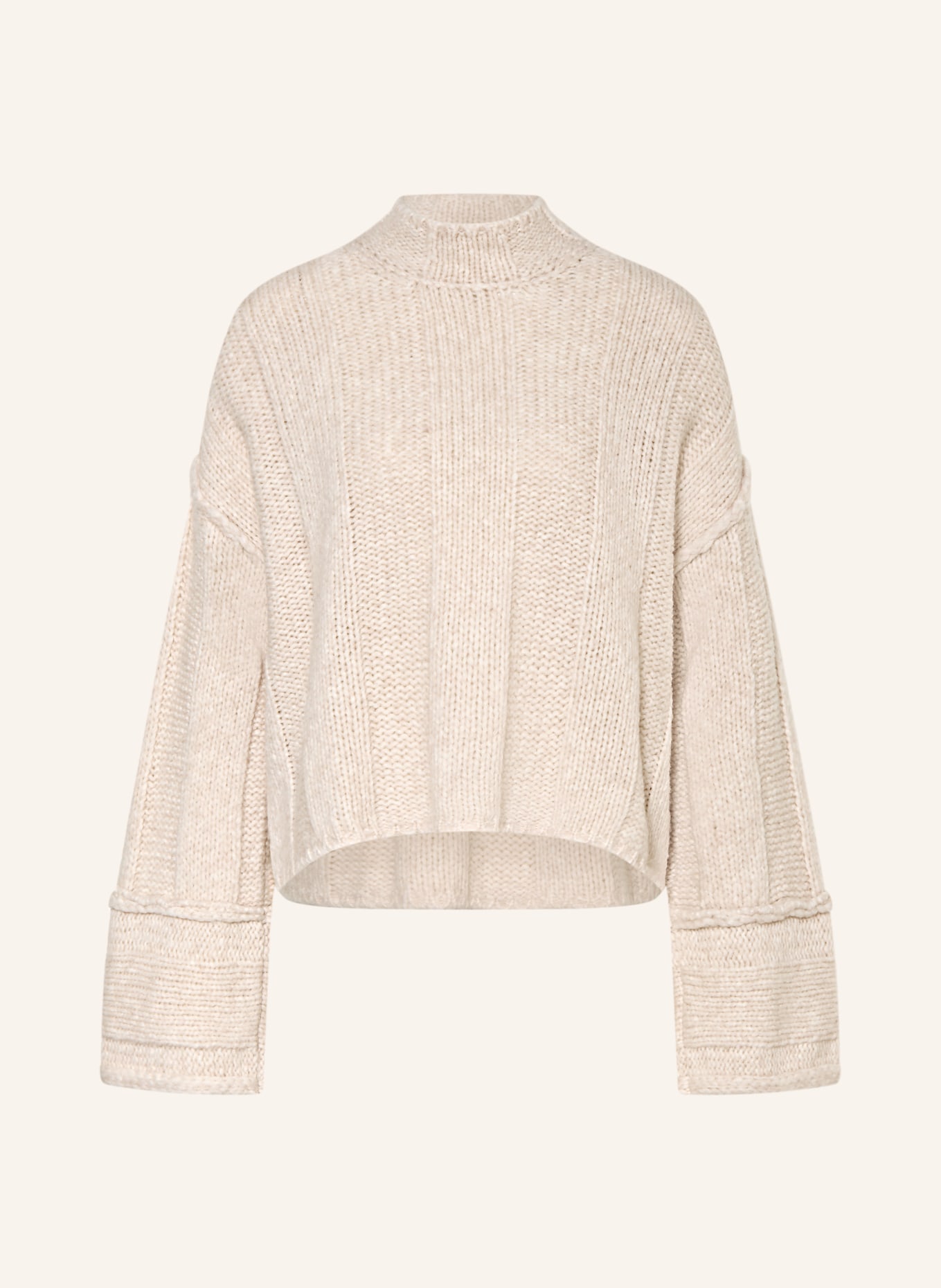 black palms STYNA sweater: CREAM