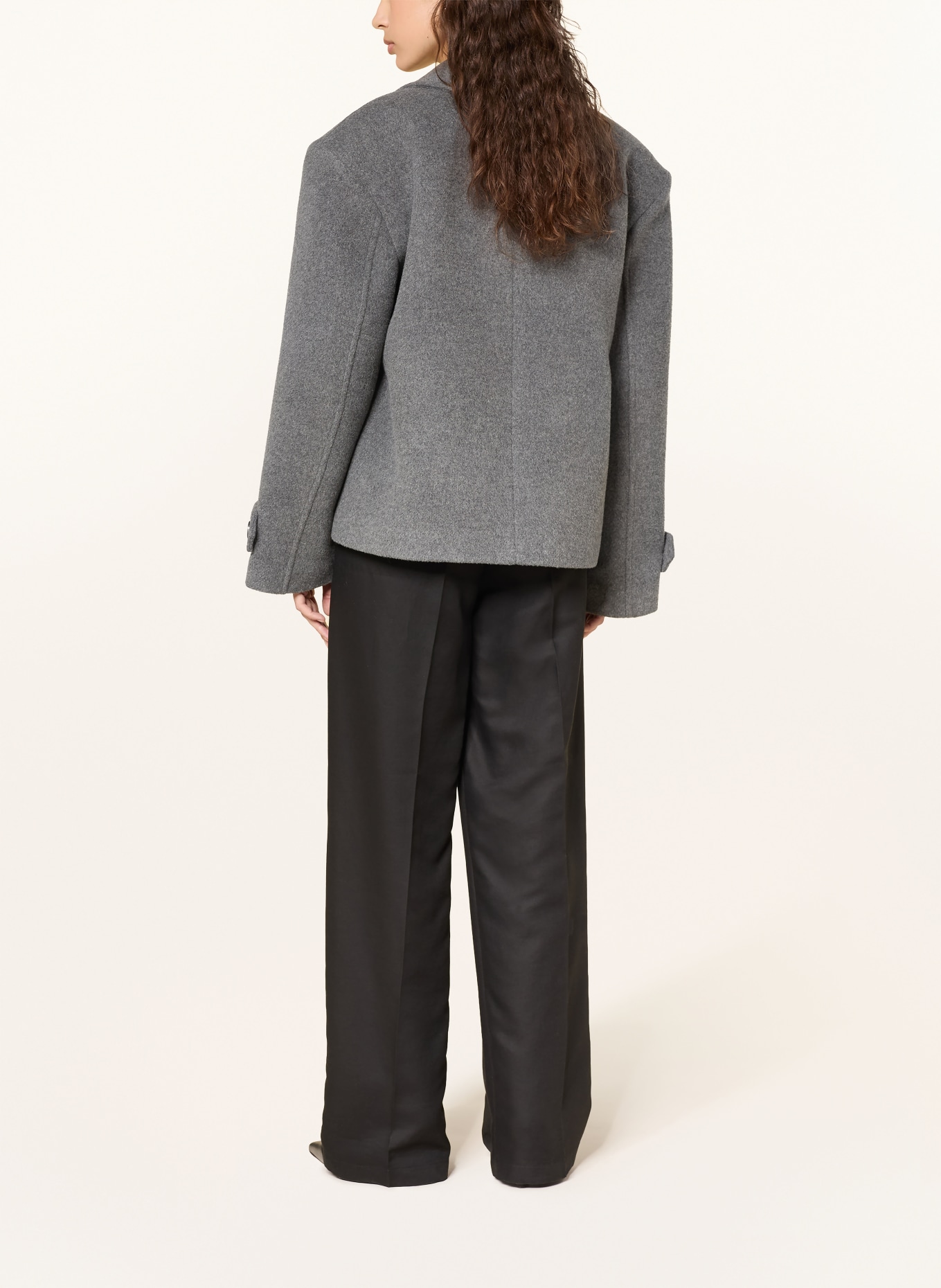 black palms Cabanjack JAMYNA: DONKERGRIJS