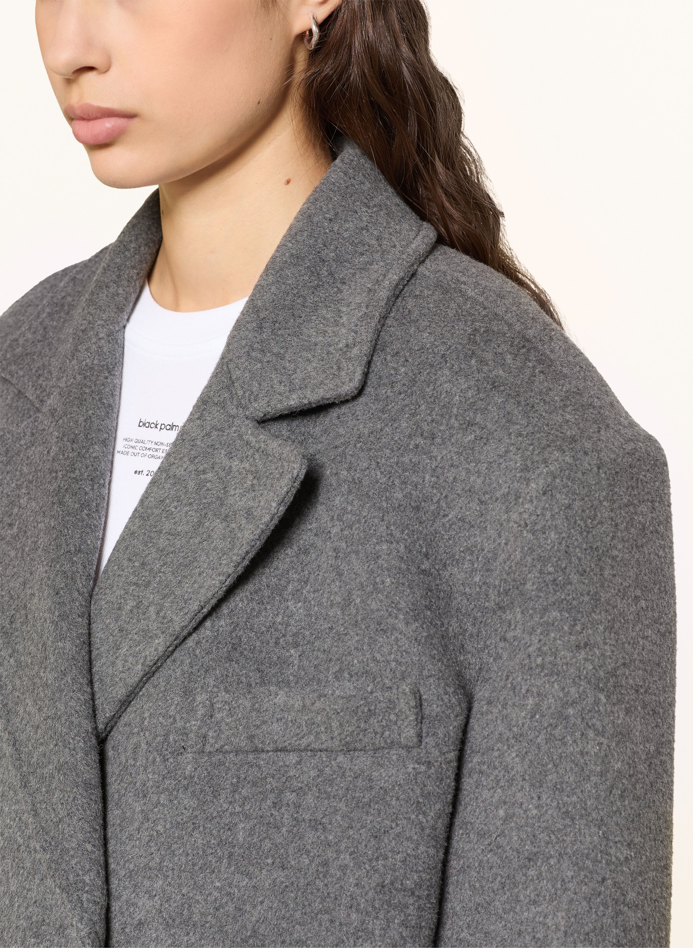 black palms Cabanjack JAMYNA: DONKERGRIJS