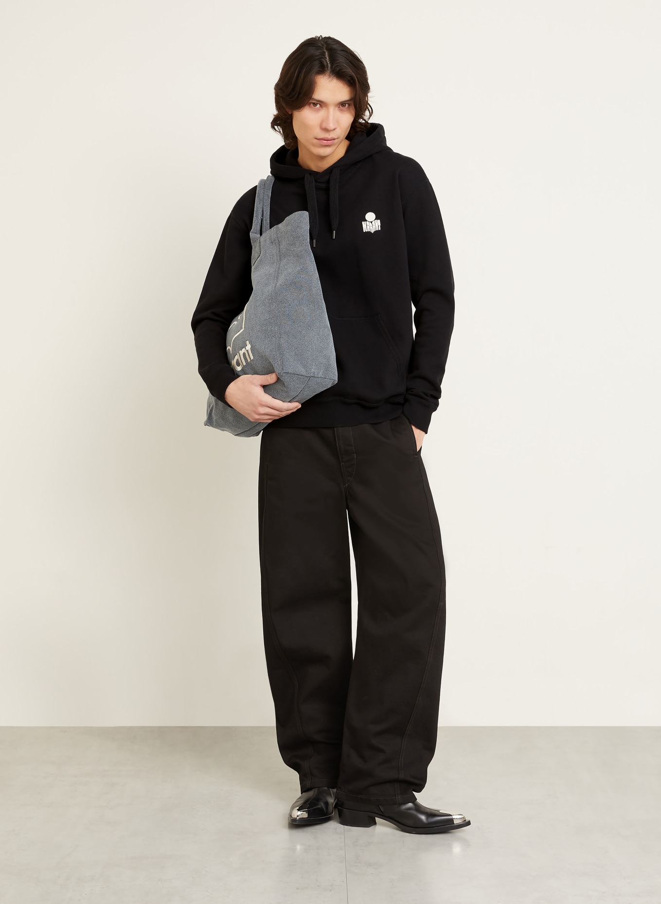 ISABEL MARANT Hoodie MATTE: BLACK