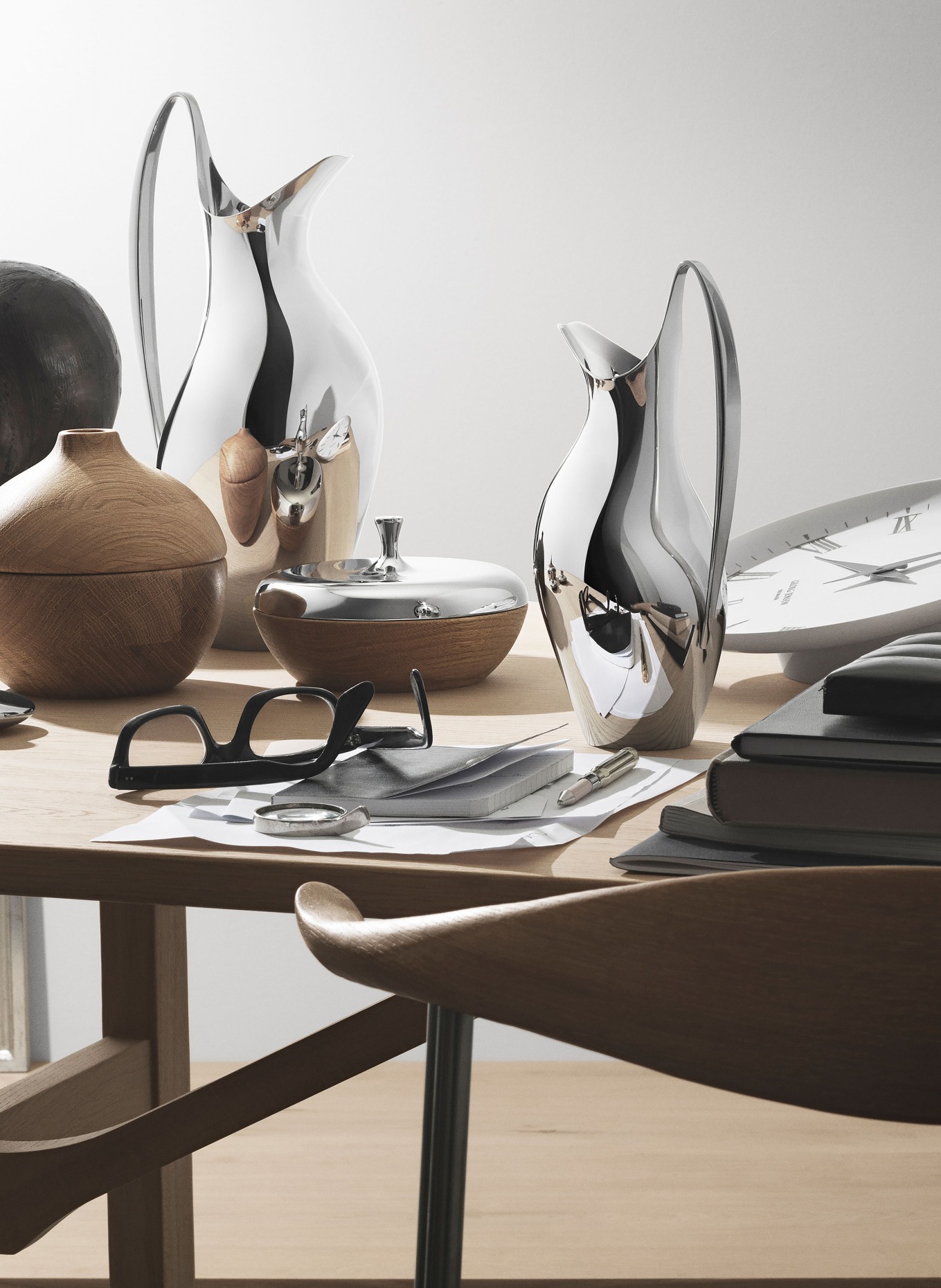 GEORG JENSEN Karaf KOPPEL: ZILVER