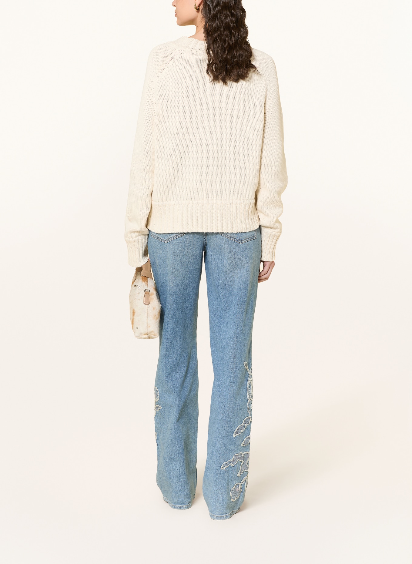 MOS MOSH Sweter MMROLA: ECRU