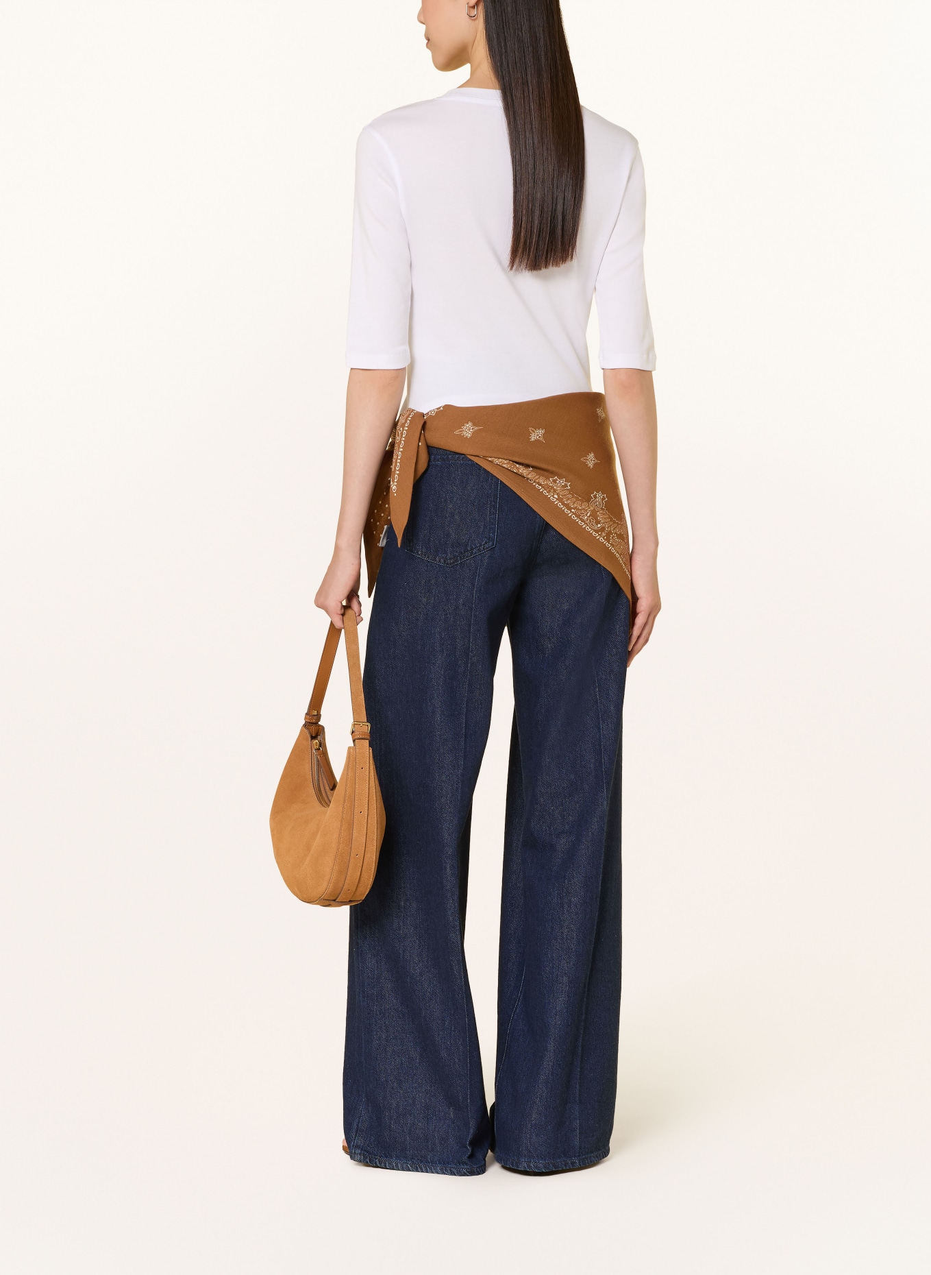 MOS MOSH Shirt MMMALI mit 3/4-Arm: WEISS