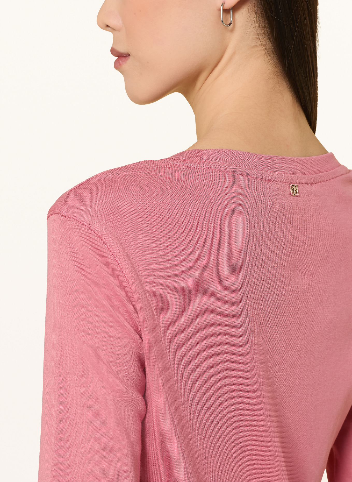 MOS MOSH Shirt MMMALI mit 3/4-Arm: ALTROSA