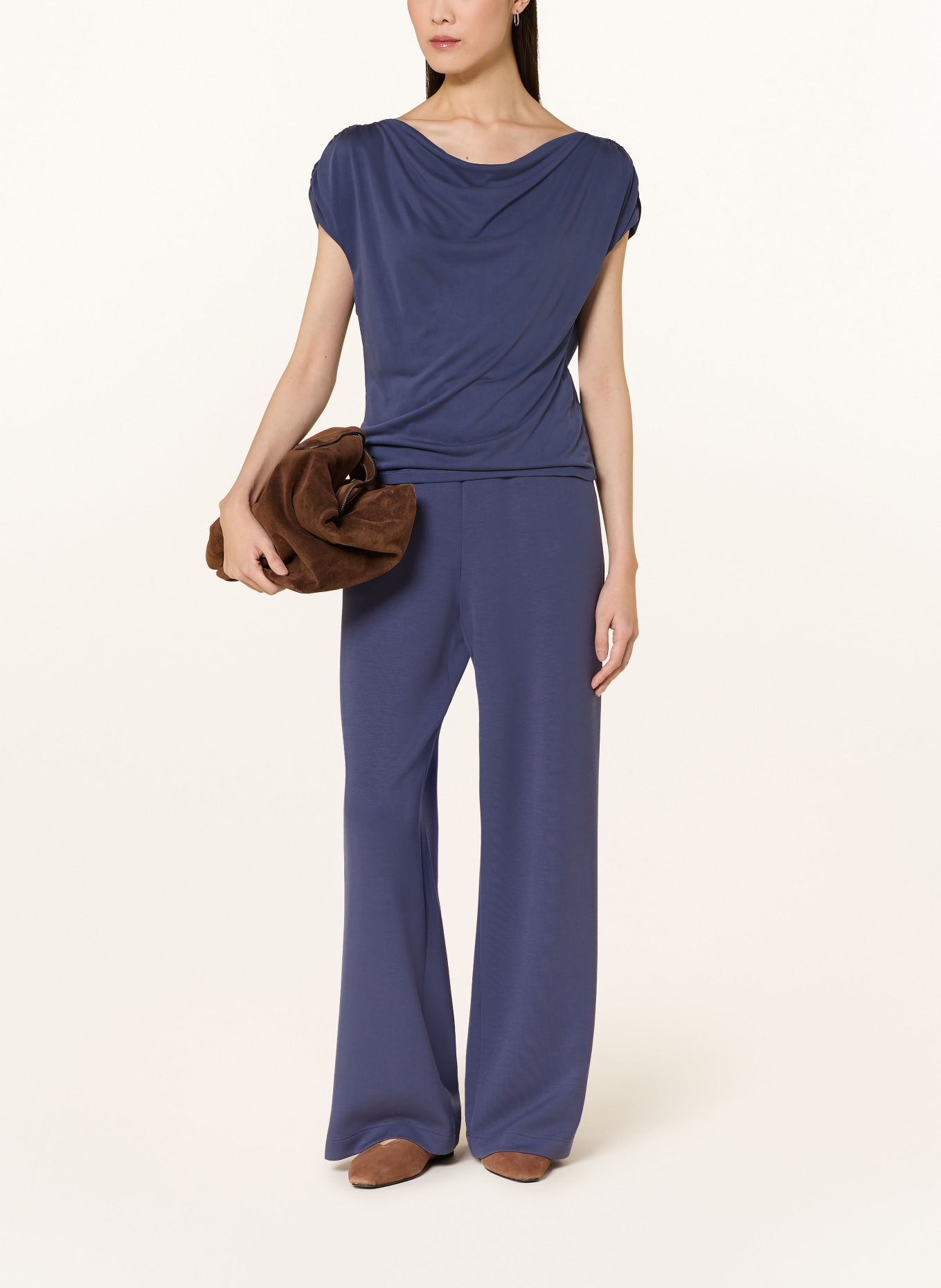 MOS MOSH Blouse shirt MMSHIMA: BLUE