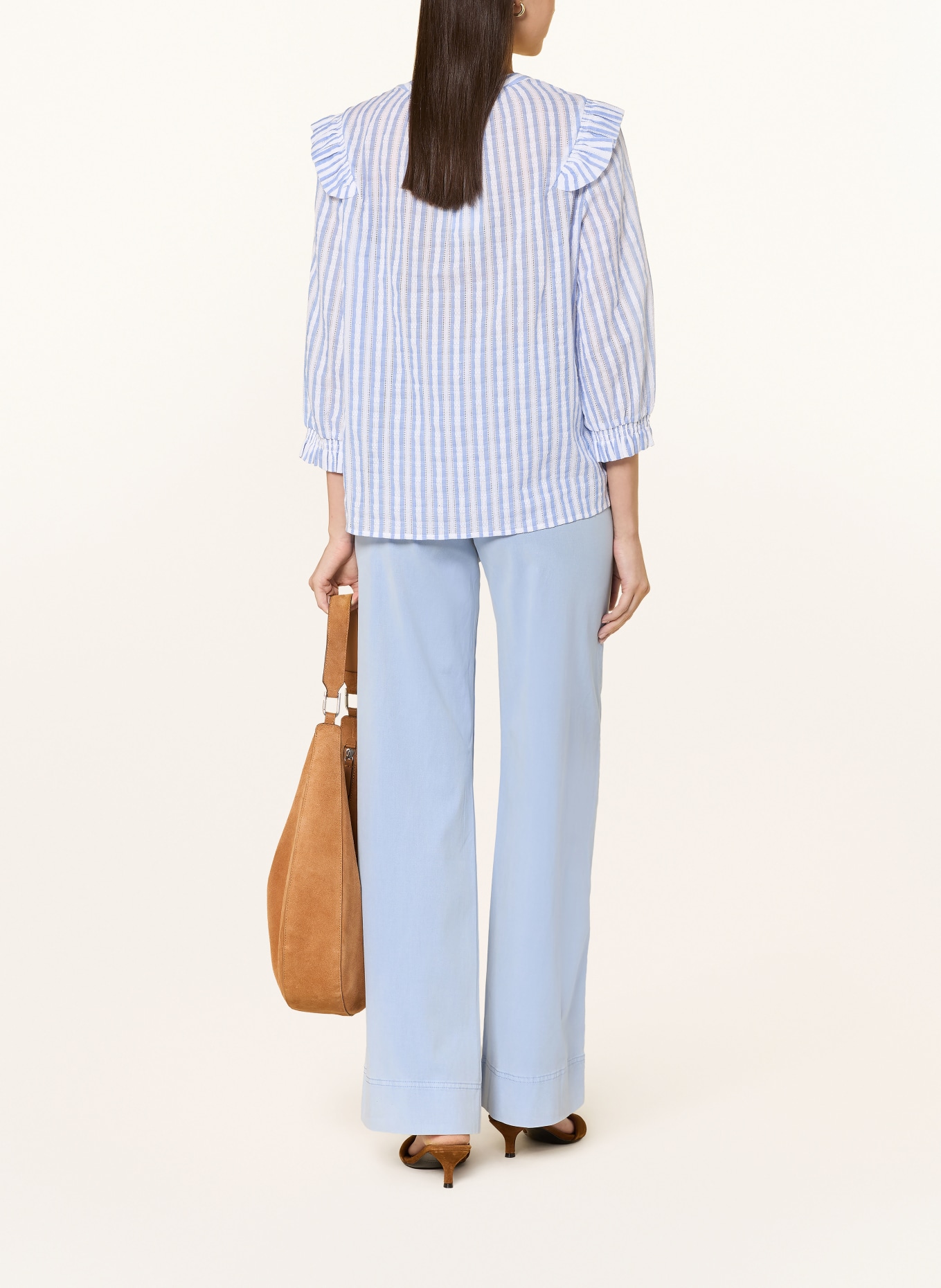 MOS MOSH Marlene pants MMSOEY TENNA: LIGHT BLUE