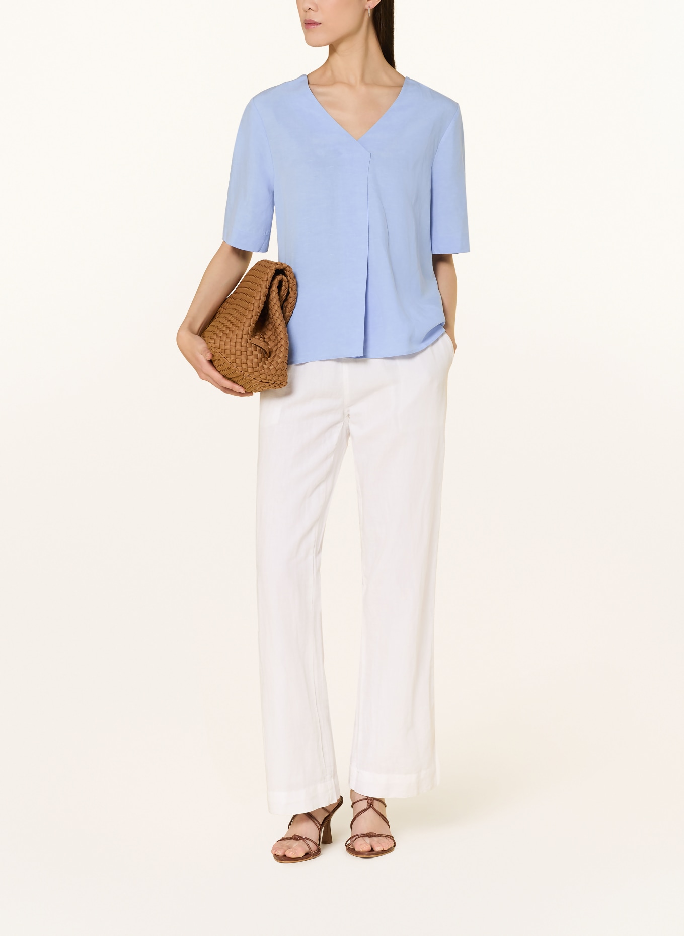 MOS MOSH Blůza MMRAINA: TMAVĚ MODRÁ