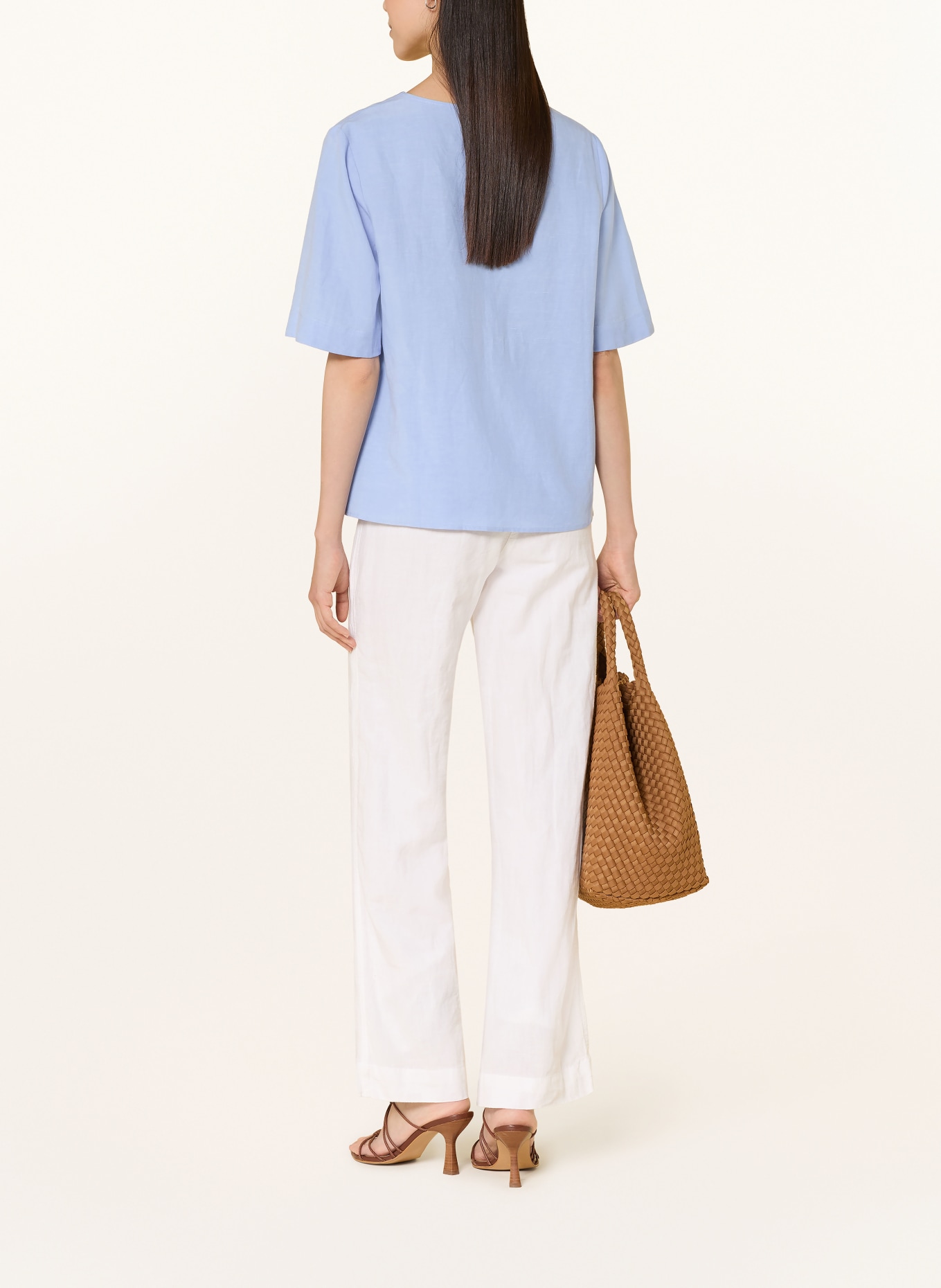 MOS MOSH Blůza MMRAINA: TMAVĚ MODRÁ