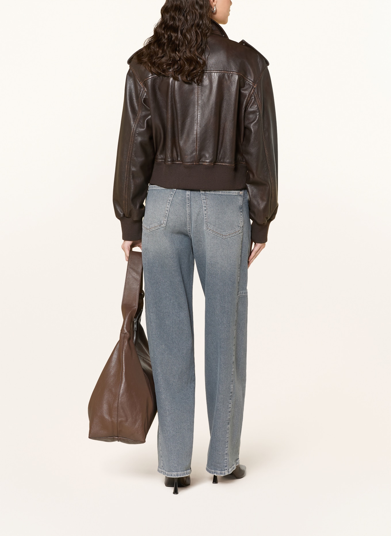 MOS MOSH Džíny Barrel MMMALAGO WOSJTA: 403 VINTAGE BLUE