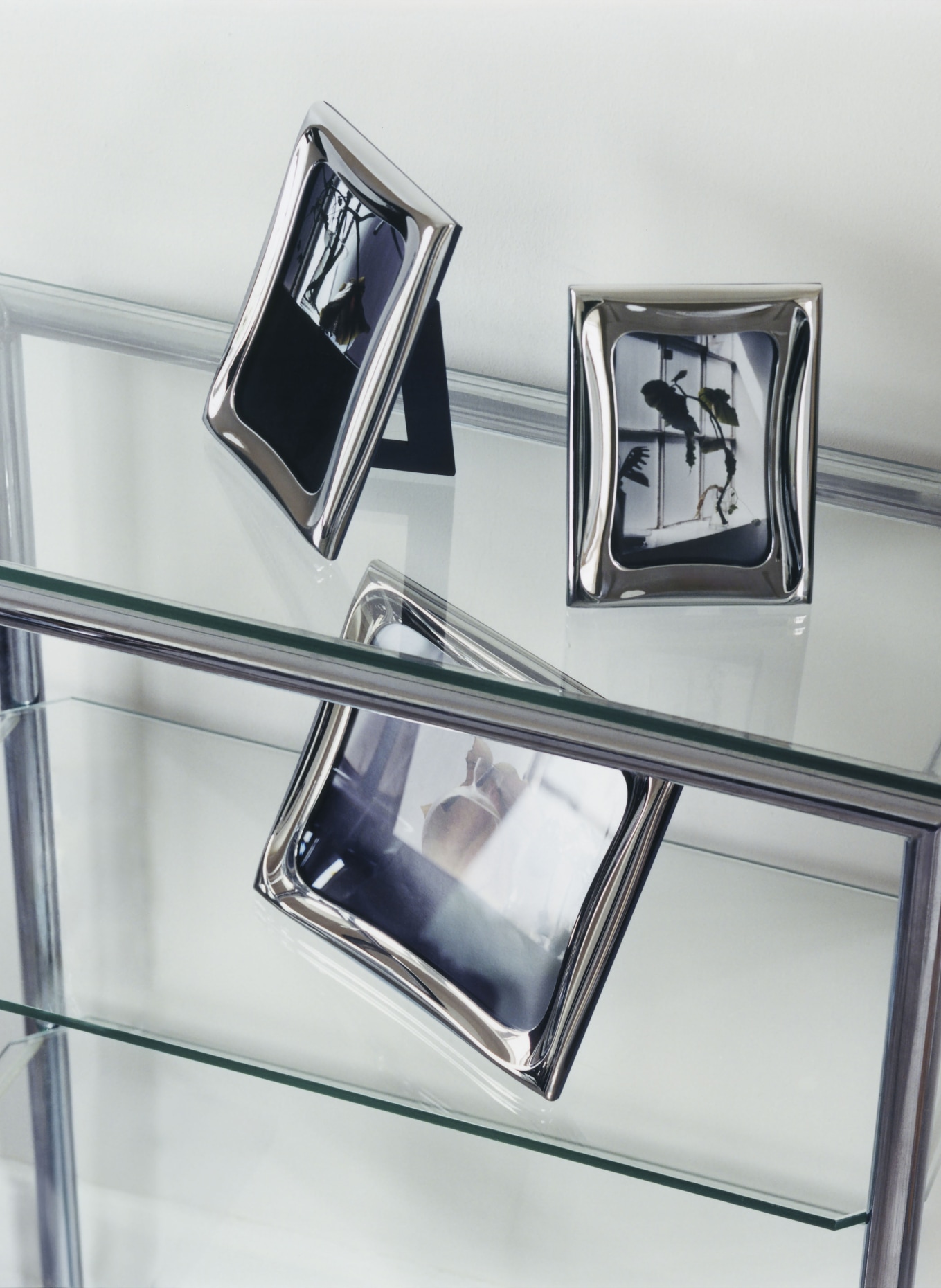 GEORG JENSEN Bilderrahmen COBRA LARGE: SILBER