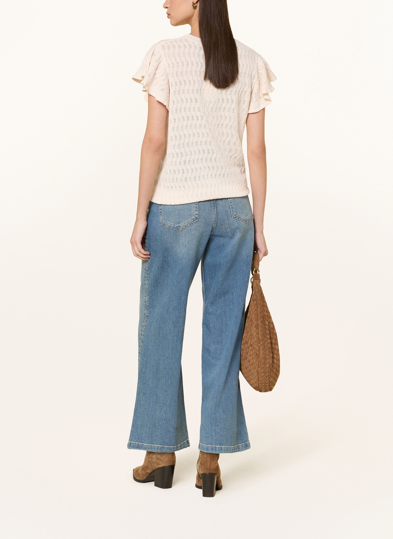 MOS MOSH Strickshirt MMGANNA: ECRU