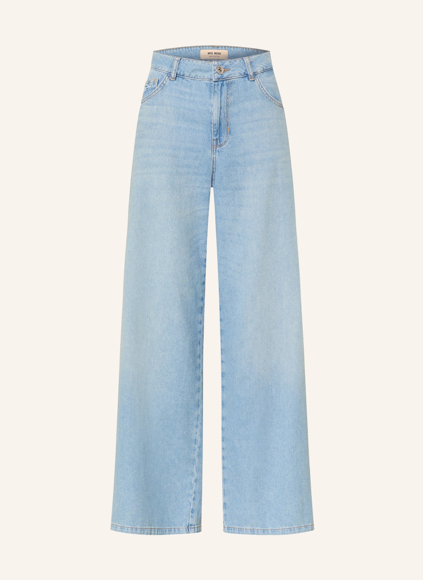 MOS MOSH Wide Leg Jeans MMNORLAN ESMA: 406 LIGHT BLUE