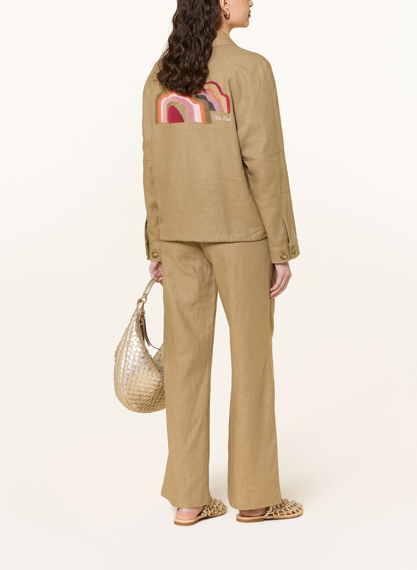 MOS MOSH Marlene Pants LIE: BEIGE