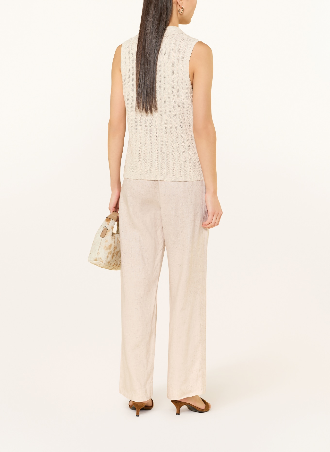 MOS MOSH Marlenehose MMISSA: CREME