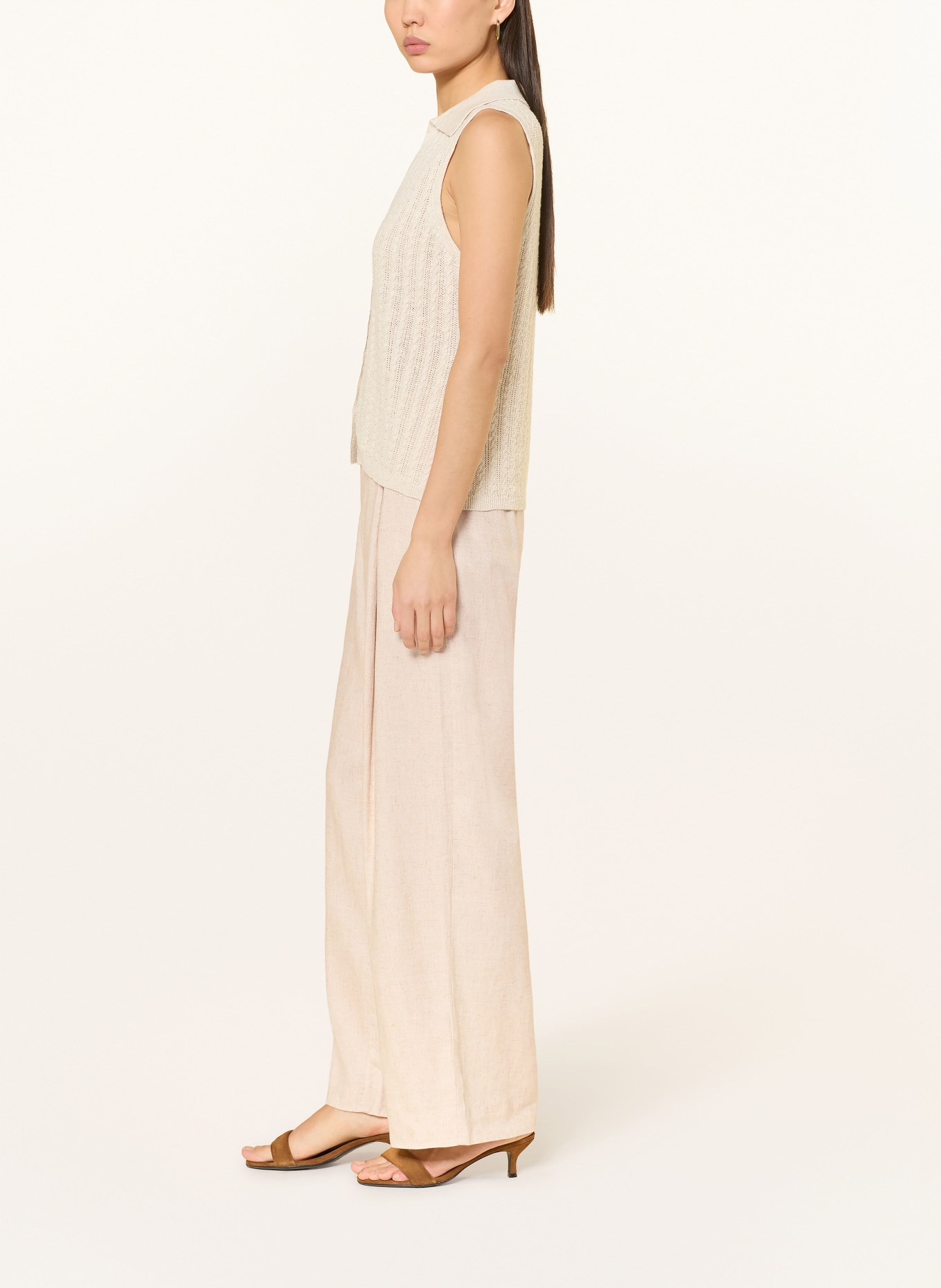 MOS MOSH Marlenehose MMISSA: CREME