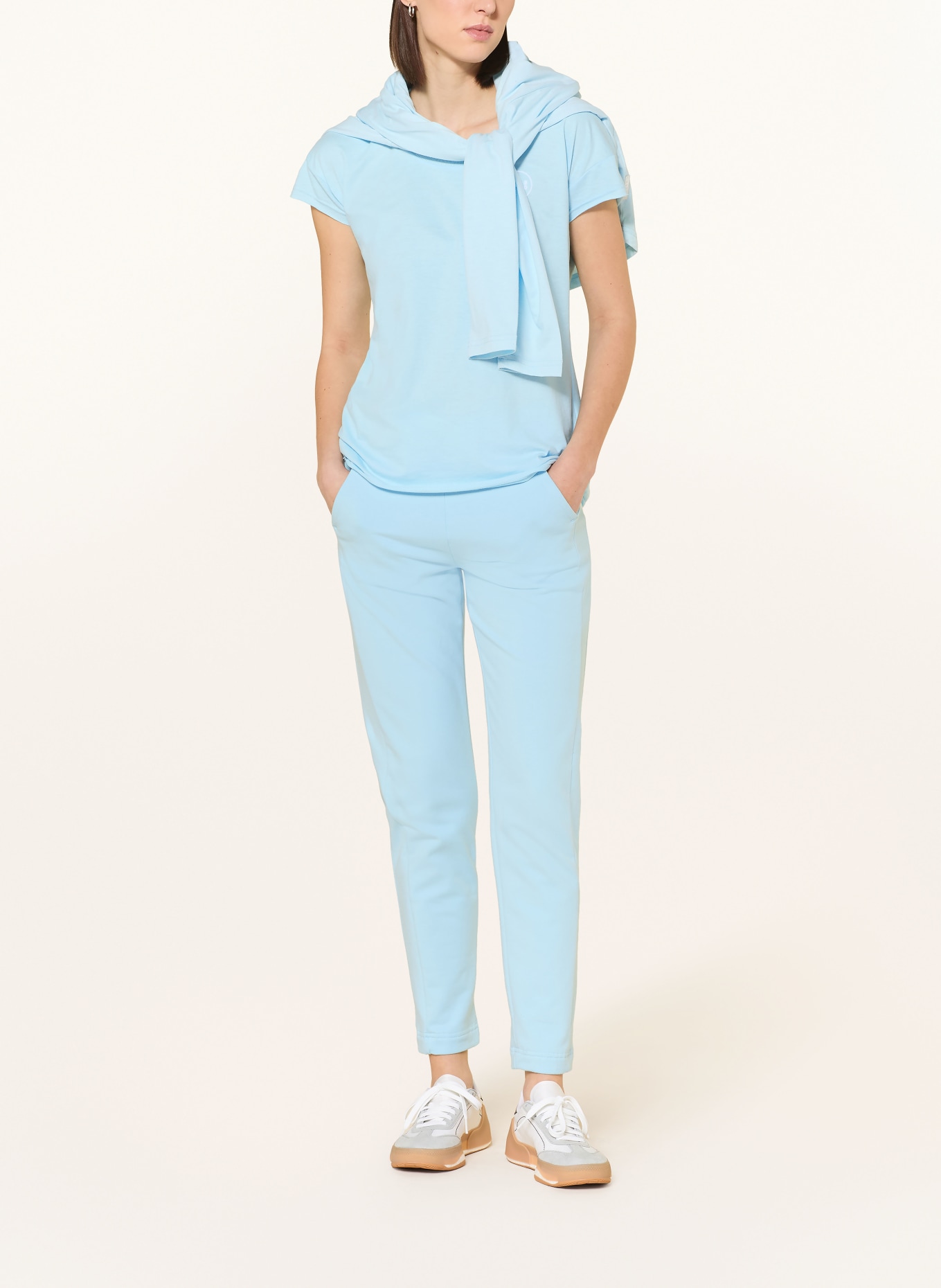 ELBSAND Sweatpants BRINJA: HELLBLAU / HELLGRÜN / WEISS