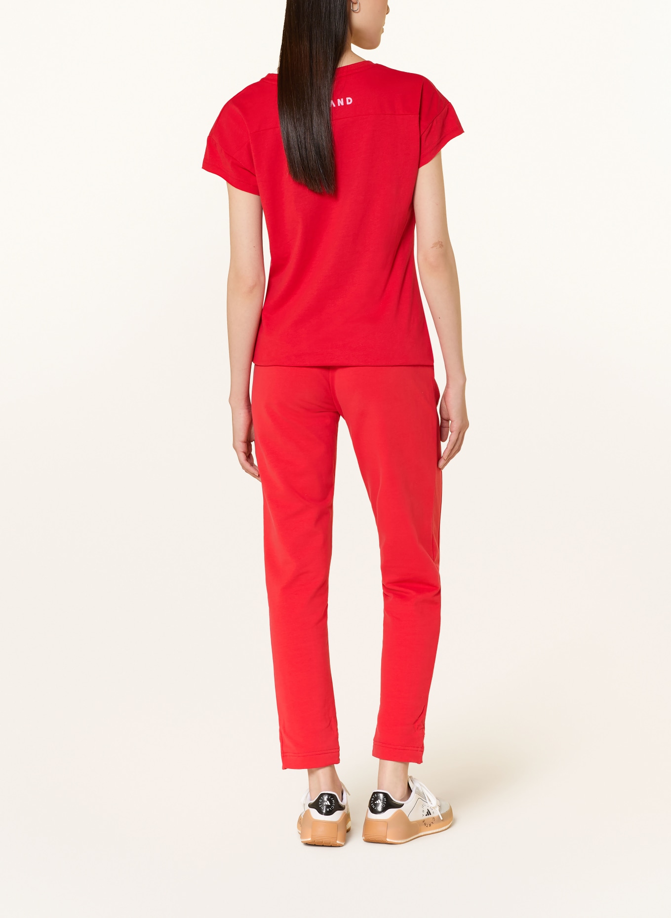 ELBSAND Tepláky BRINJA: ČERVENÁ