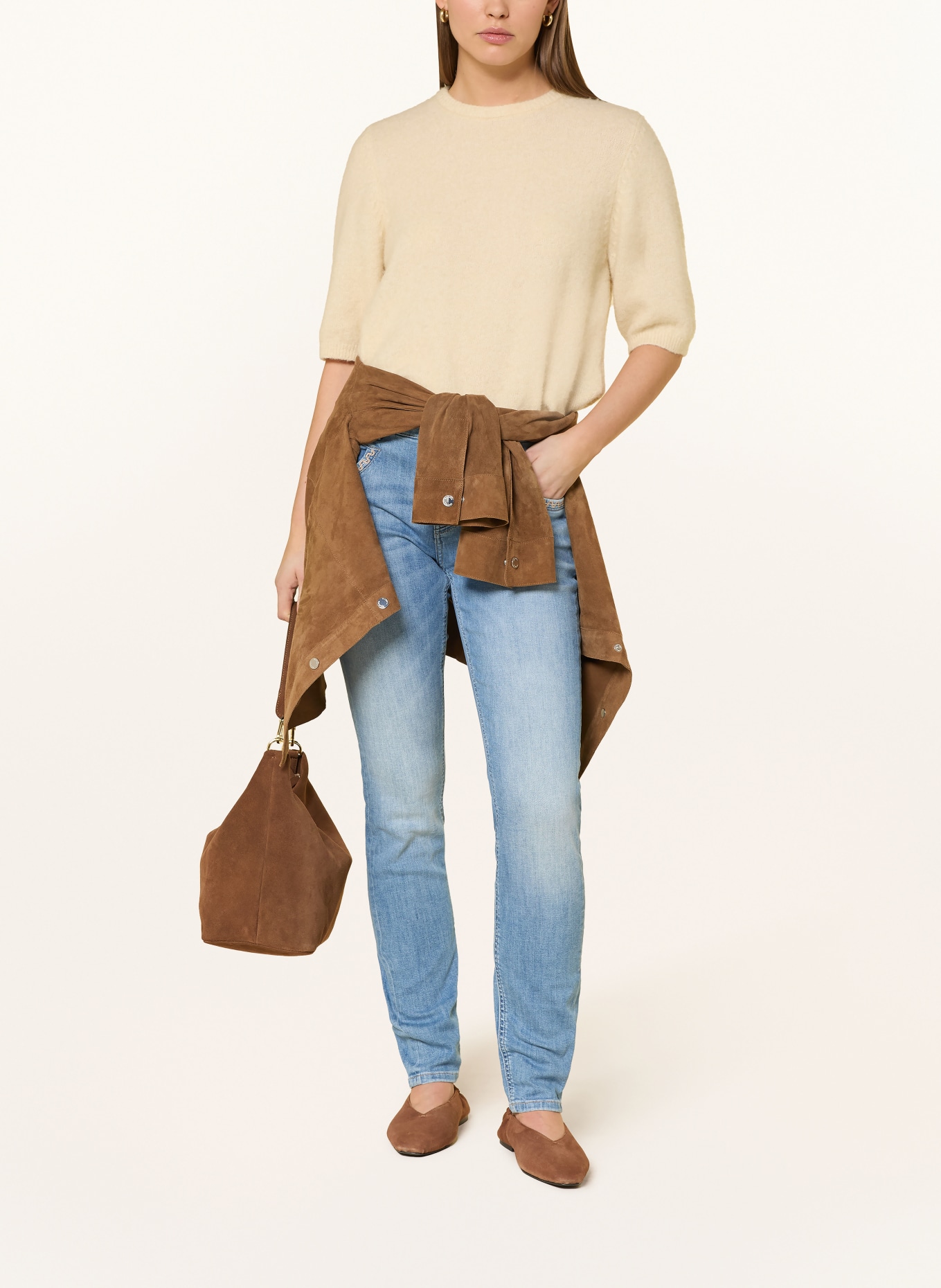 MOS MOSH Skinny jeans MMNAOMI SALUTE: 493 Mid Blue